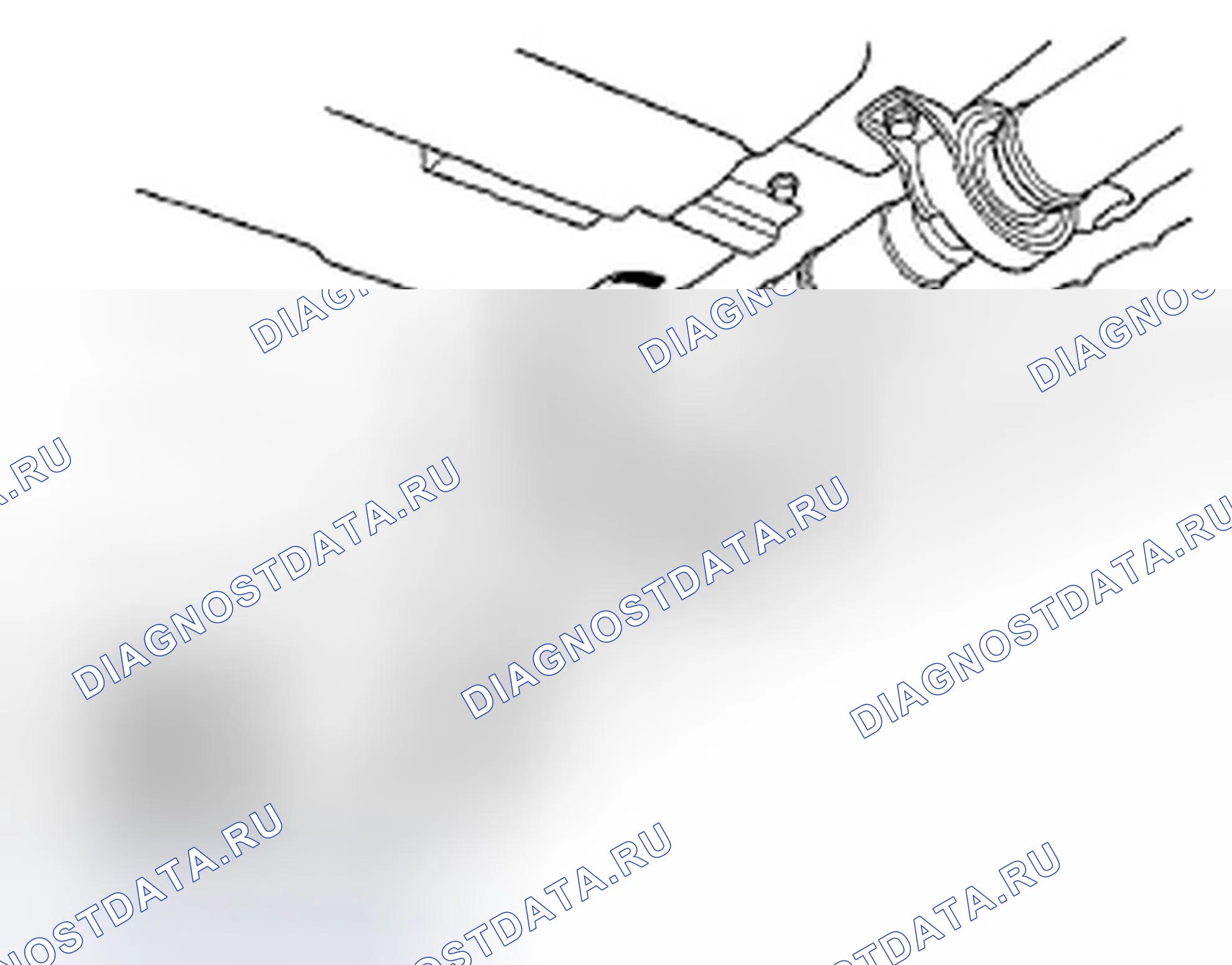 Рис. 25: Биение карданного вала. Honda Pilot II