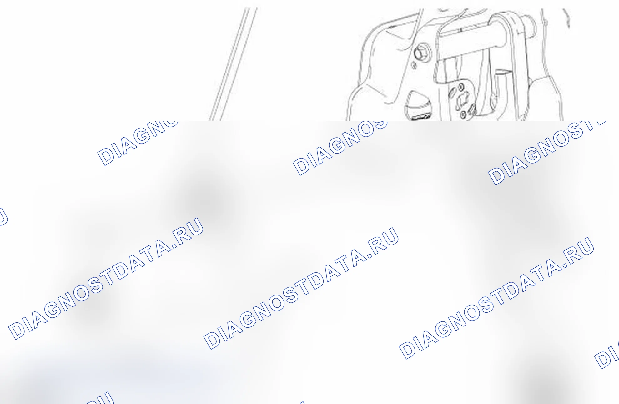Рис. 10: Двигатель педали тормоза. Ford Explorer IV