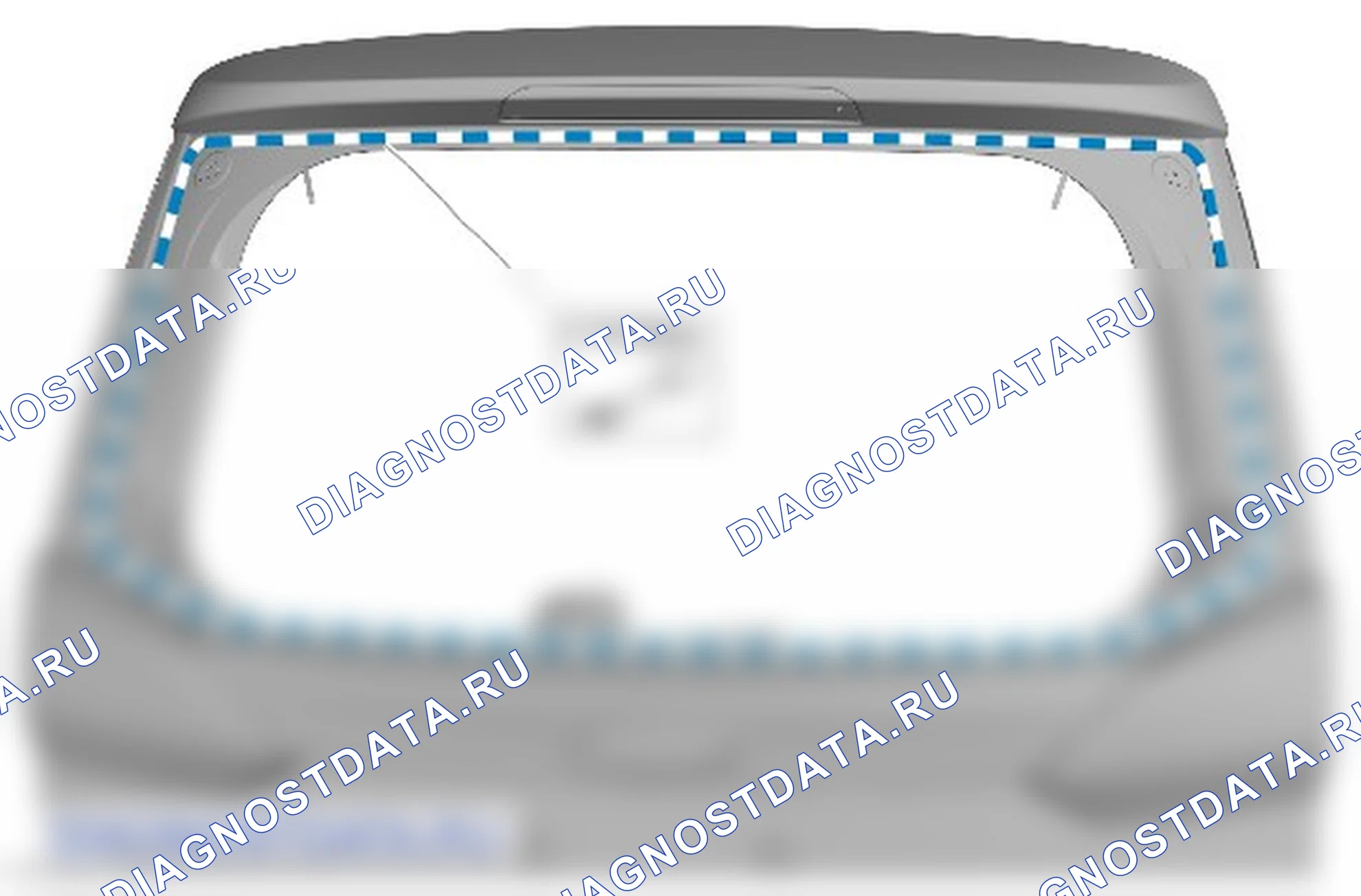 Как снять и установить стекло окна поднимаемой двери багажного отделения. Ford Galaxy III