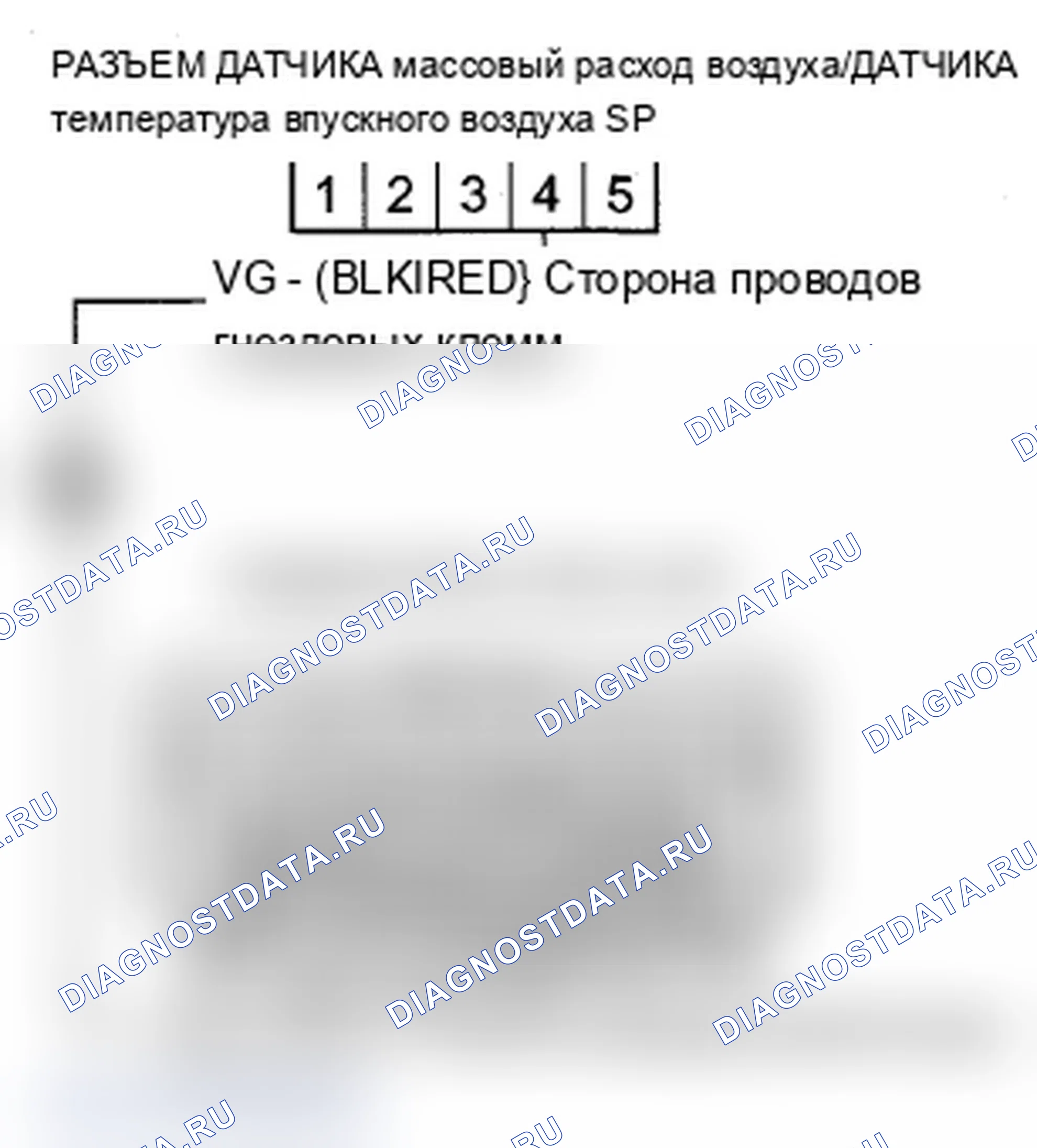 Рис. 102: P0103 расшифровка кода ошибки: высокое напряжение цепи датчика массовый расход воздуха. Acura RDX I рестайлинг
