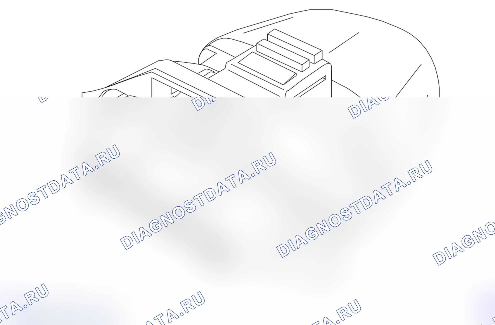 Распиновка разъёма B166. Opel Zafira B