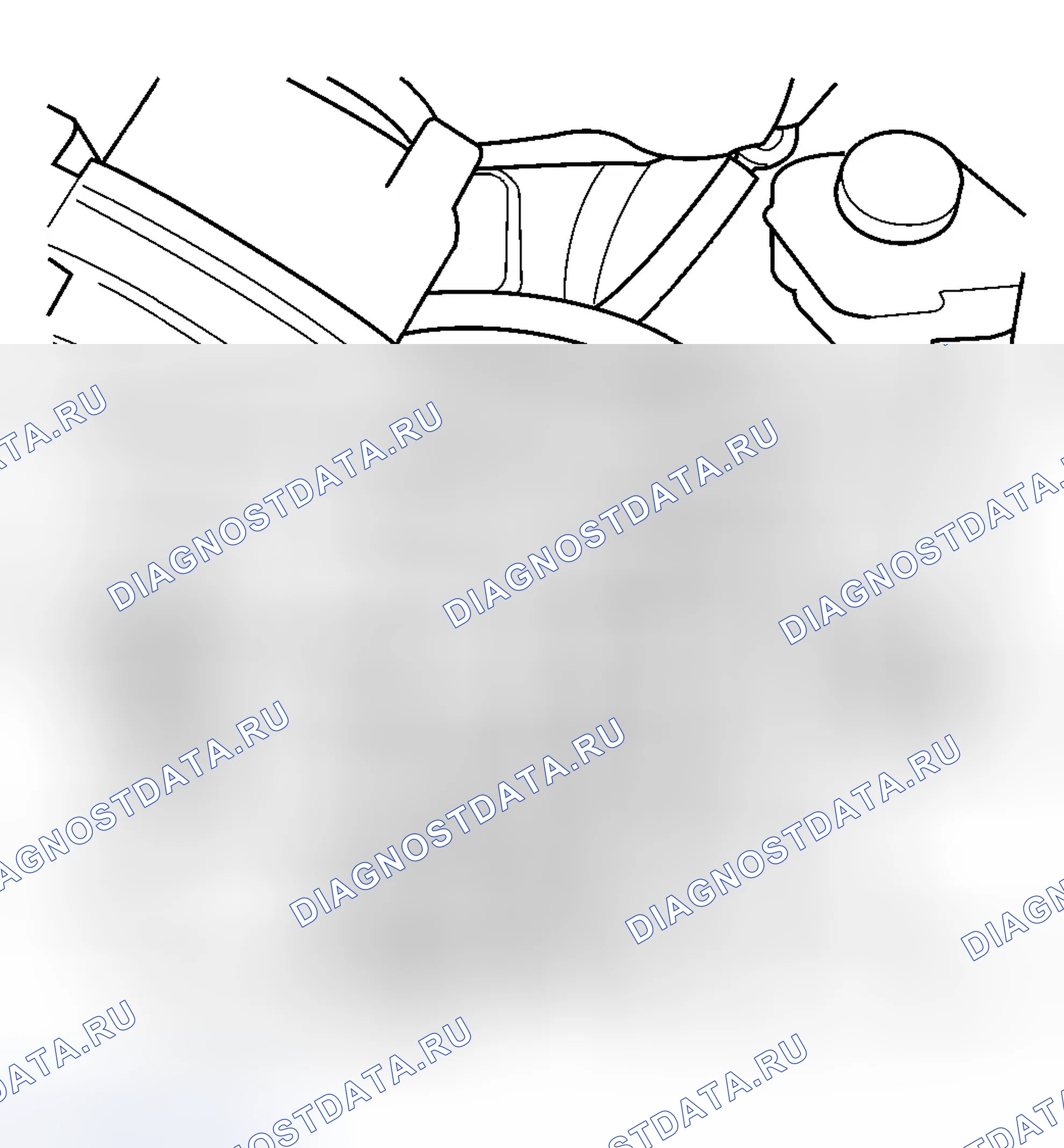 Рис. 13: ДЕМОНТАЖ - 3.3/3.8L. Dodge Grand Caravan IV