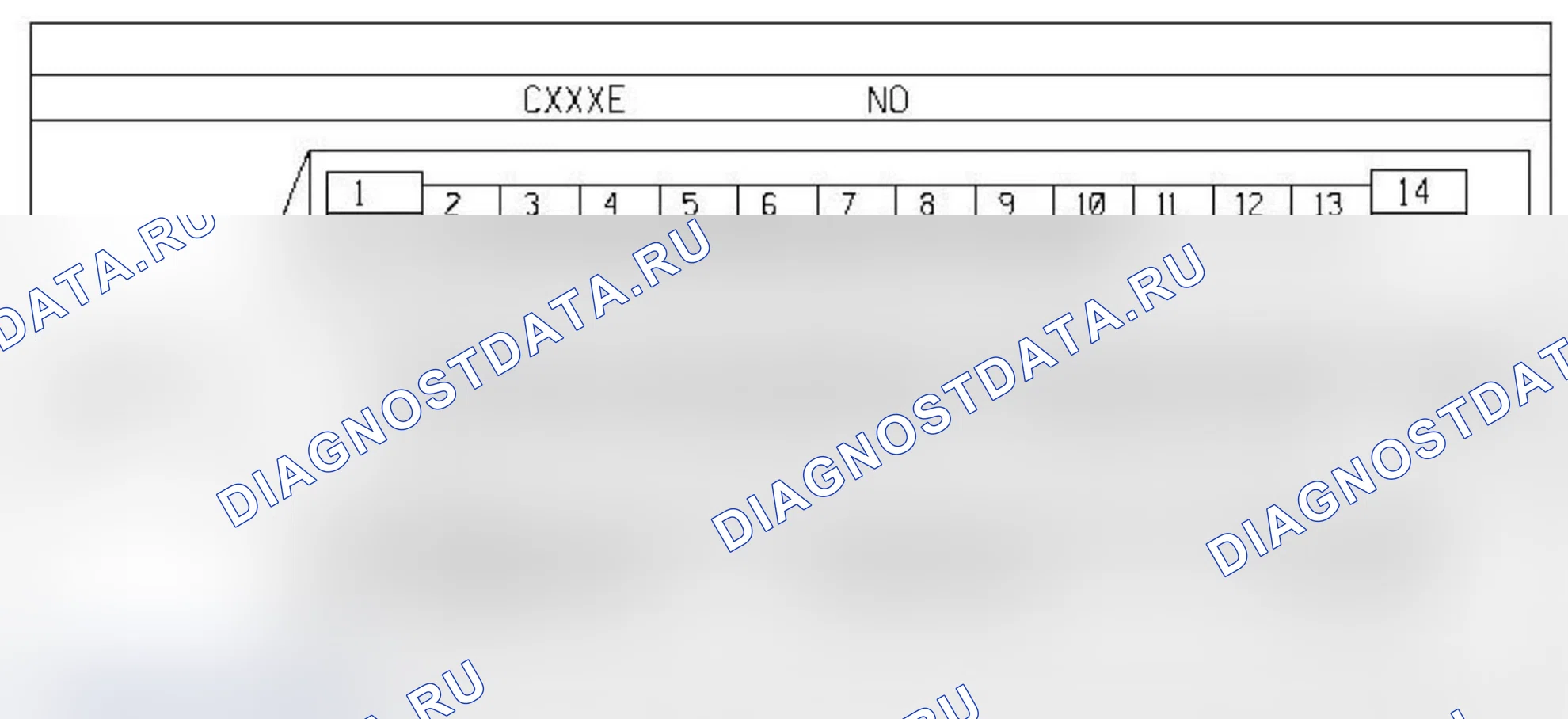 Распиновка разъёма 119 — ЭБУ АКП. Renault Vel-Satis I
