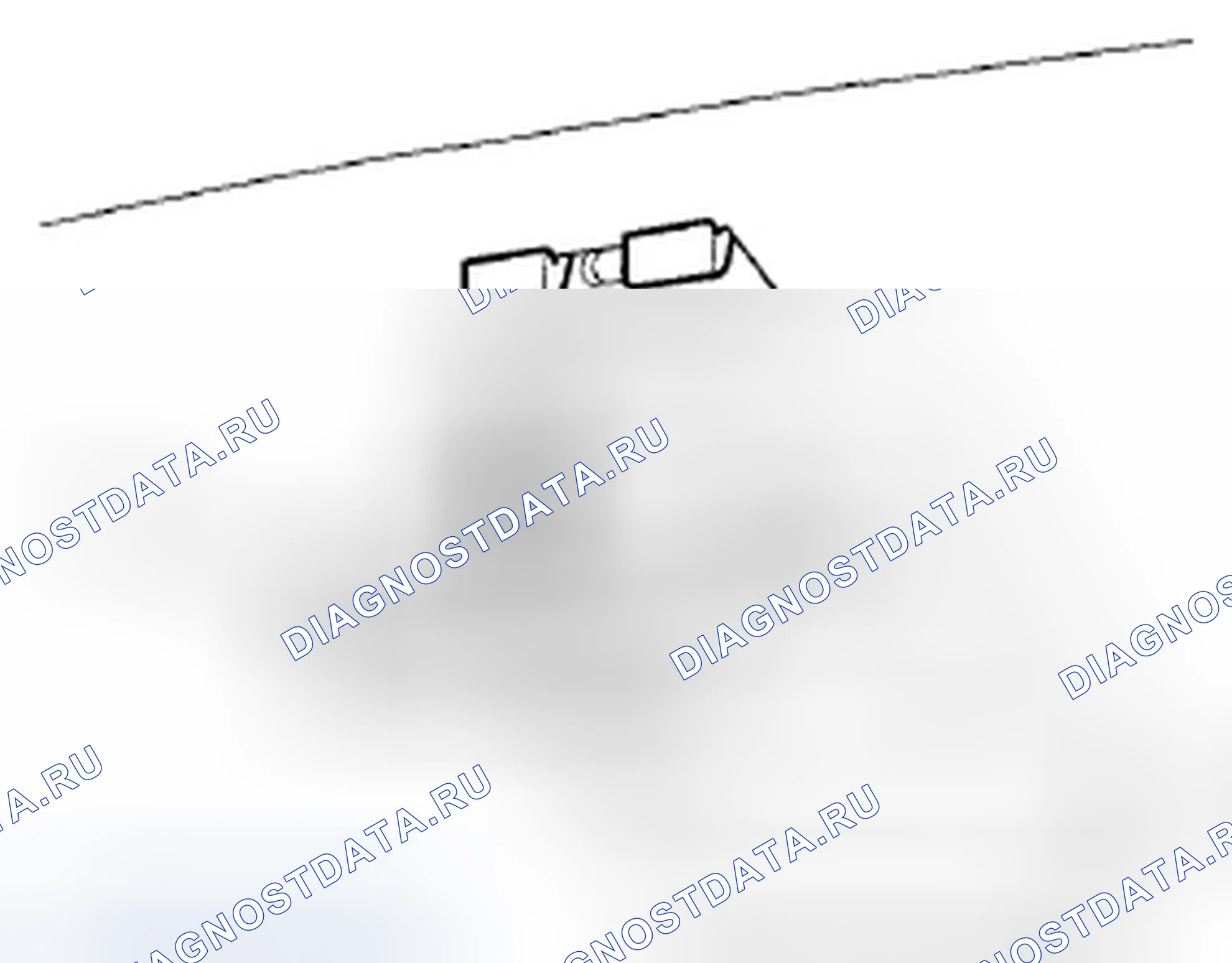 Рис. 105: Ручка подвеса пола багажника. Acura TSX II