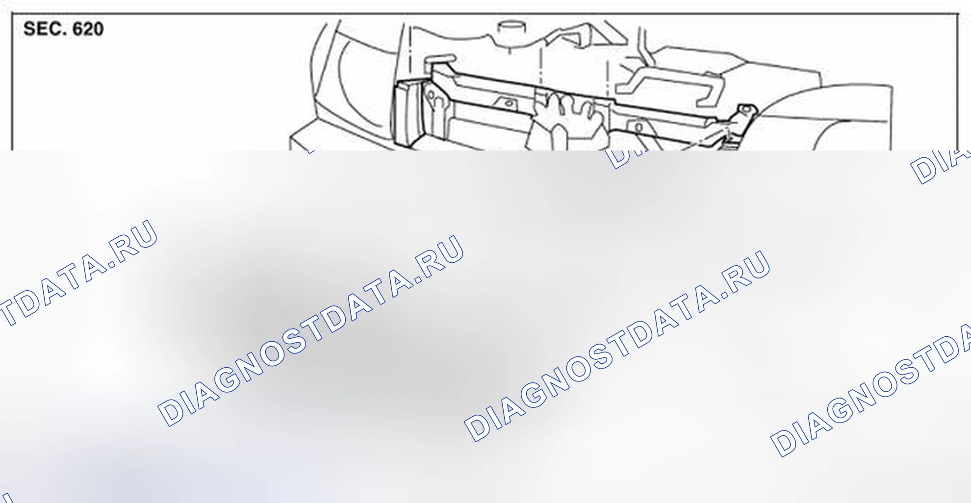 Рис. 5: Демонтаж и монтаж. Nissan X-Trail I
