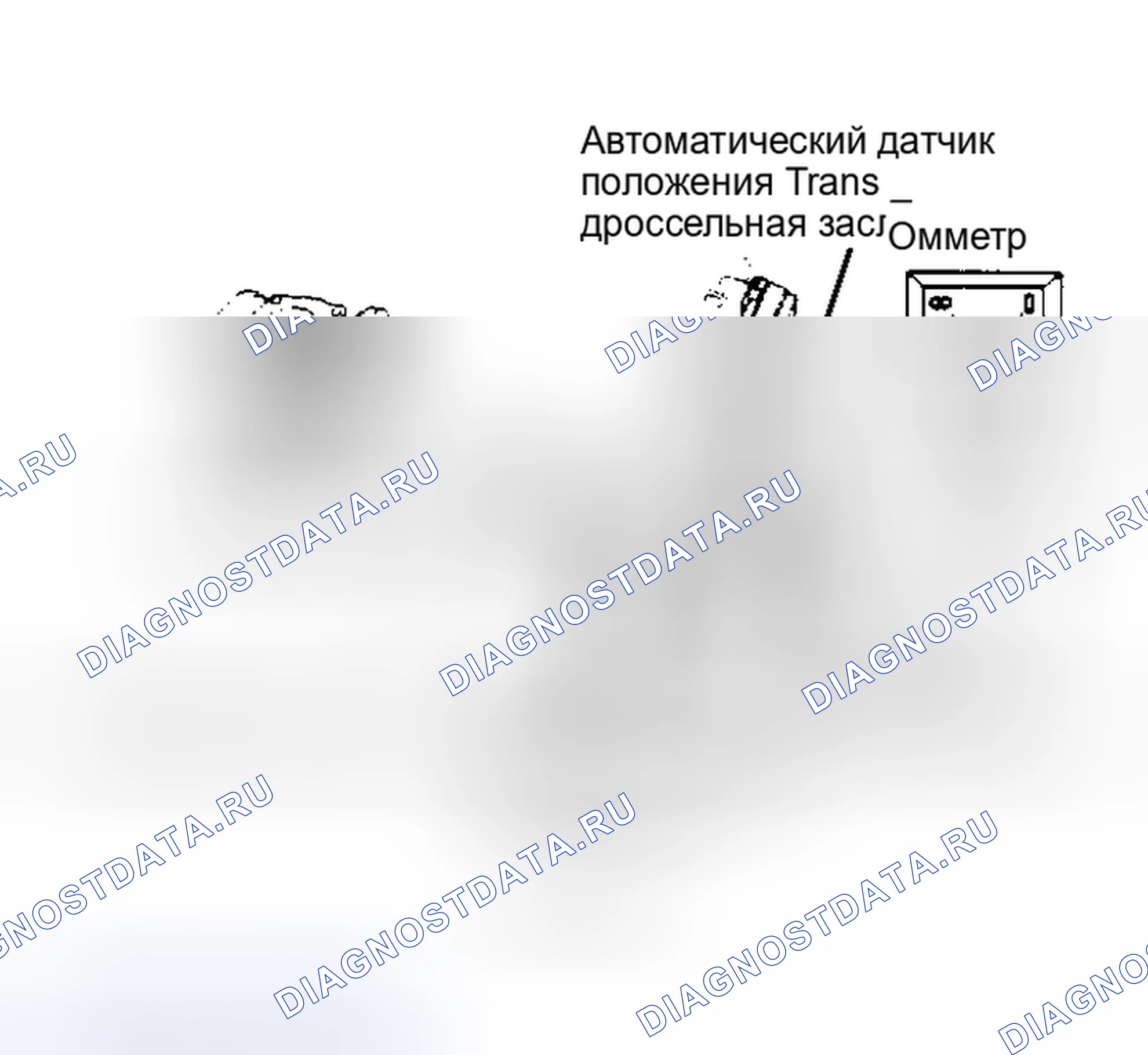 Рис. 33: Проверка датчика положения дроссельной заслонки. Toyota Camry V10