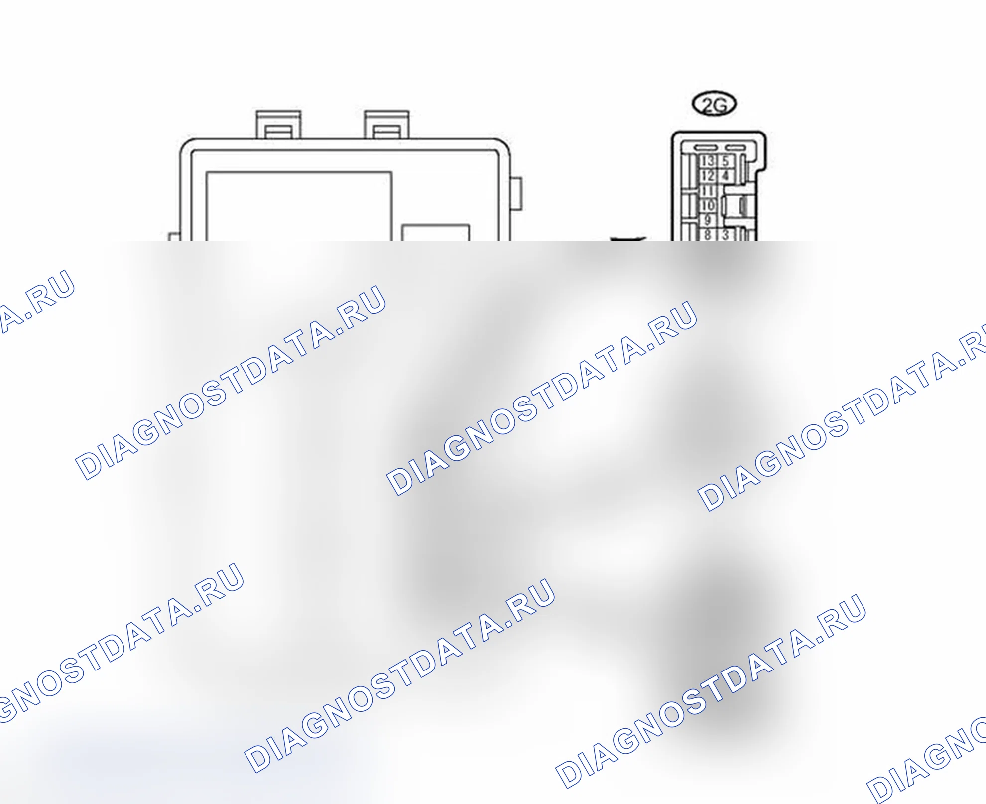 Рис. 159: КЛЕММЫ ЭБУ. Lexus IS F I
