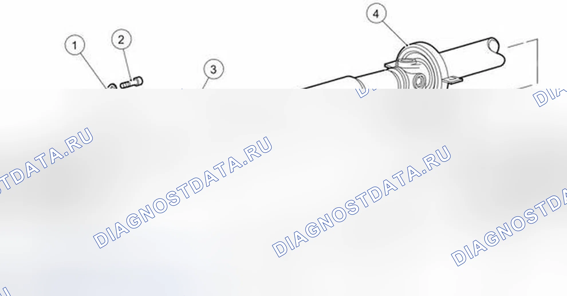 Рис. 1: Приводной вал - Описание и эксплуатация. Jaguar X-type I рестайлинг