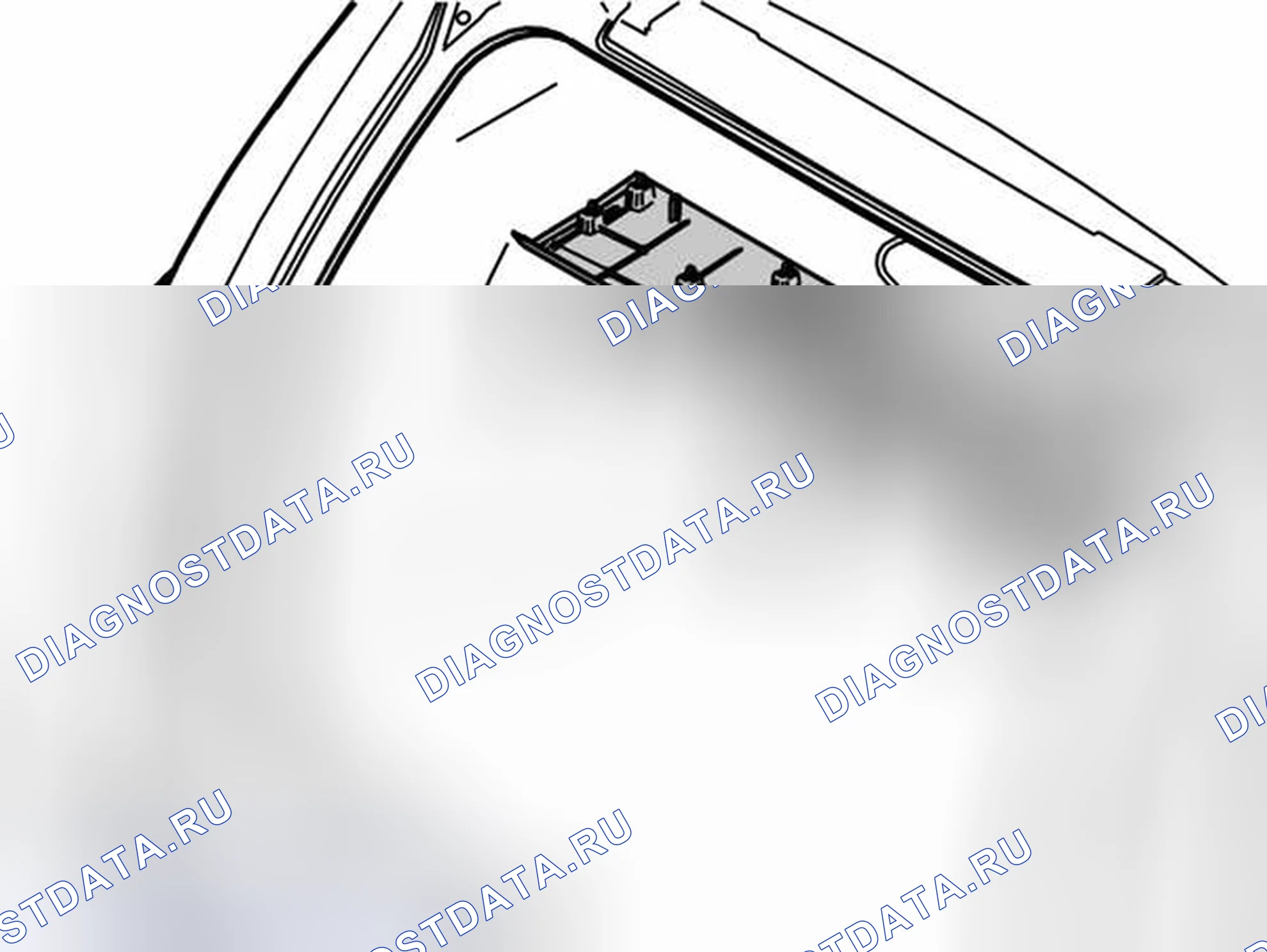 Рис. 10: ДЕМОНТАЖ КОНСОЛЬНОЙ ПАНЕЛИ. Volvo V50 I рестайлинг