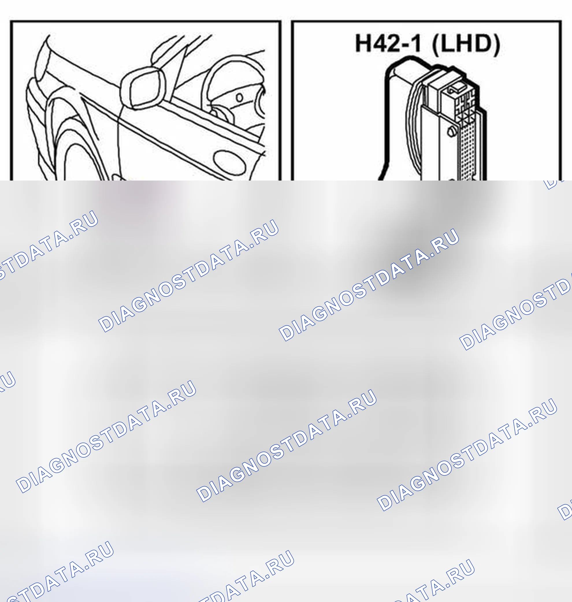 Рис. 22: Разъем H42-1. Kia Picanto II рестайлинг