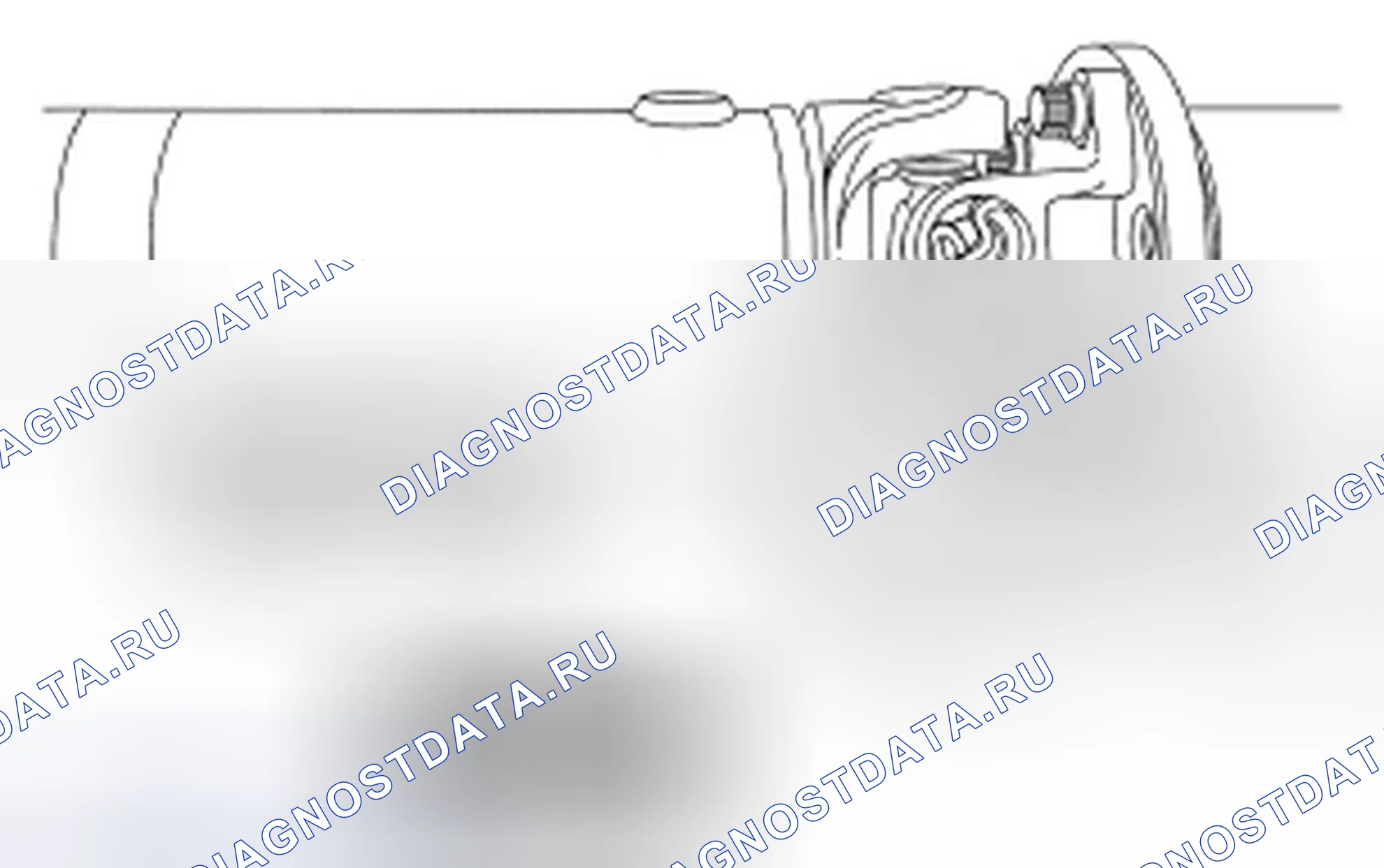 Рис. 34: Измерение угла привода. Ford Mustang V