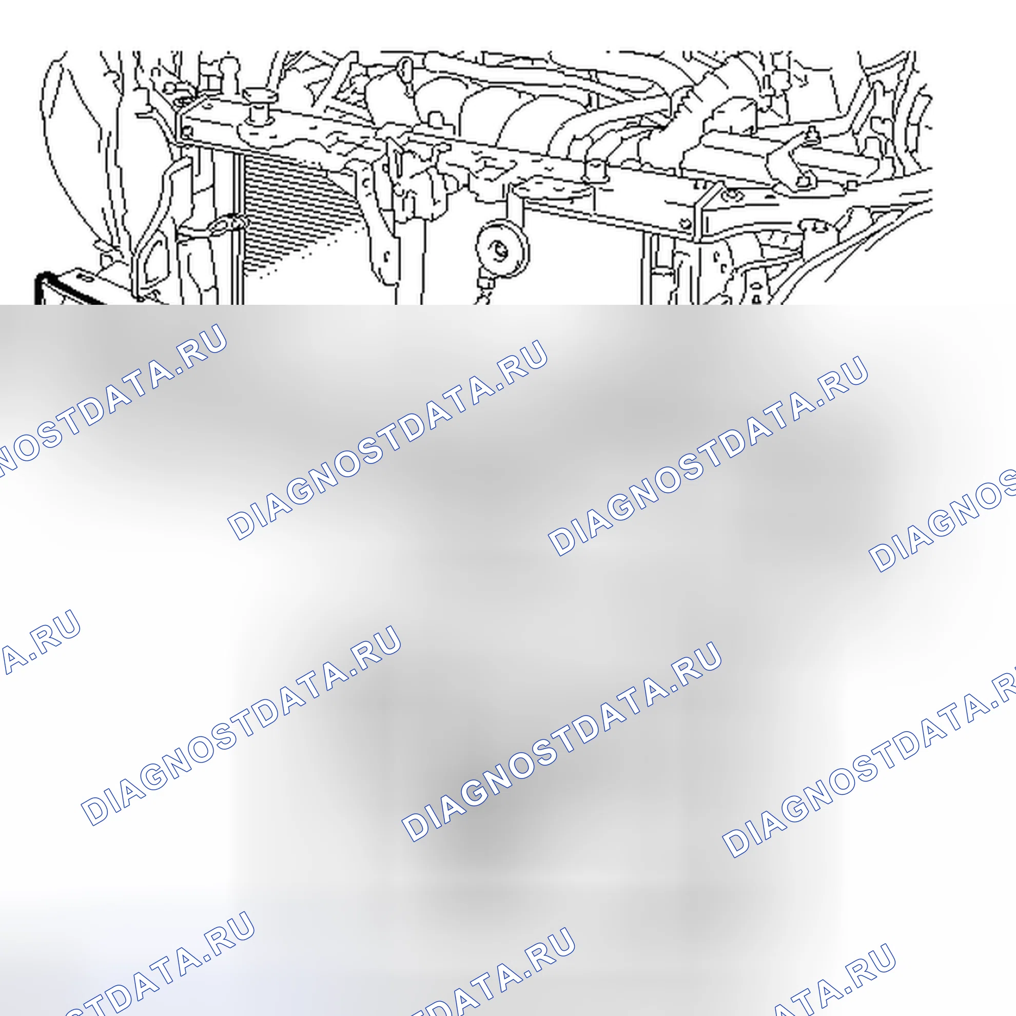 Рис. 212: ДЕМОНТАЖ. Toyota Corolla X рестайлинг