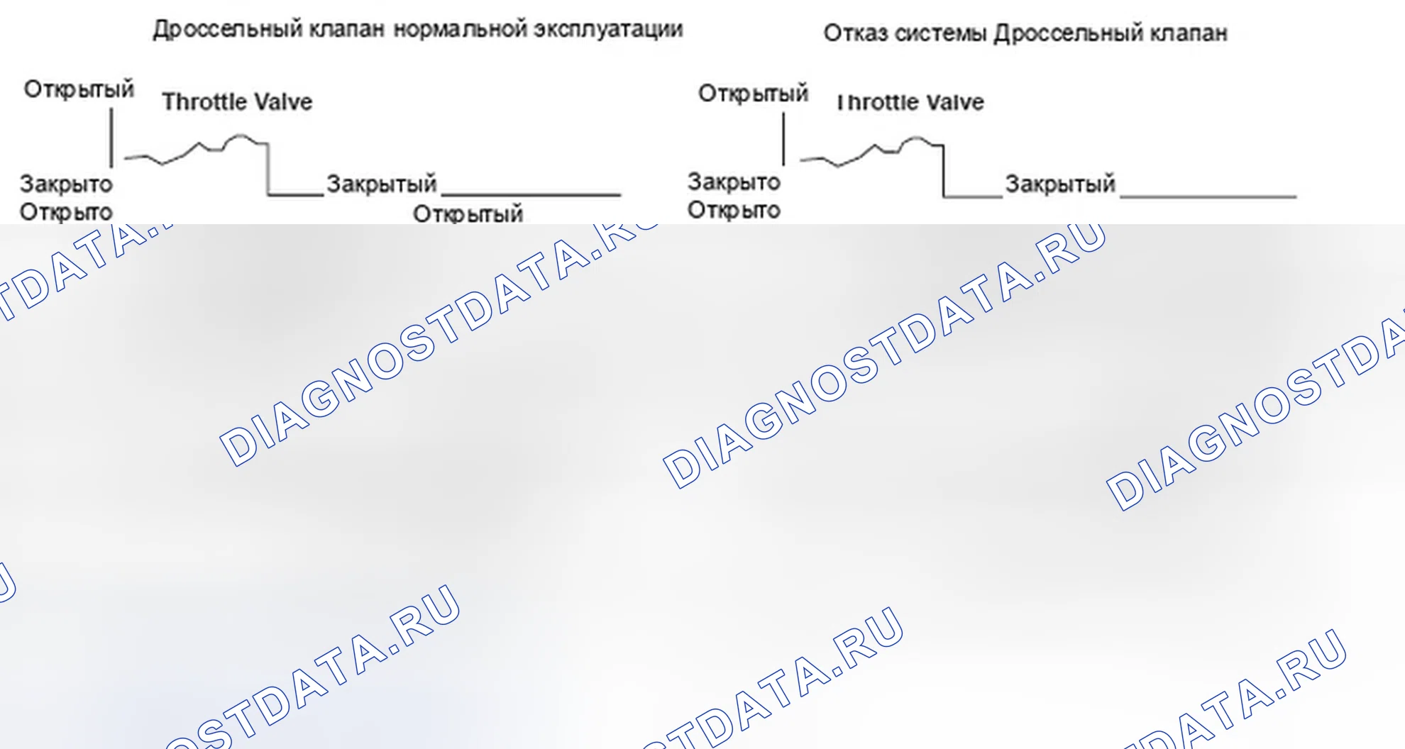 Рис. 153: График работы клапана рециркуляции отработавших газов. Honda Ridgeline I