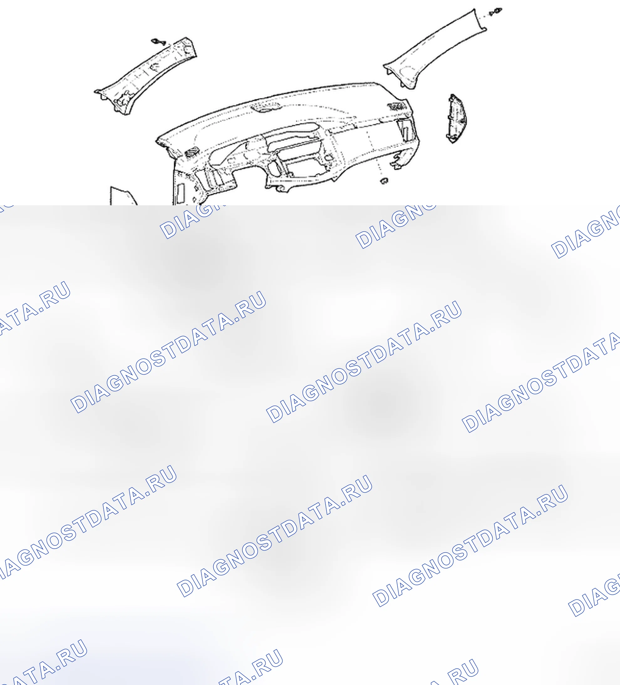 Рис. 101. Toyota Avalon XX30 рестайлинг