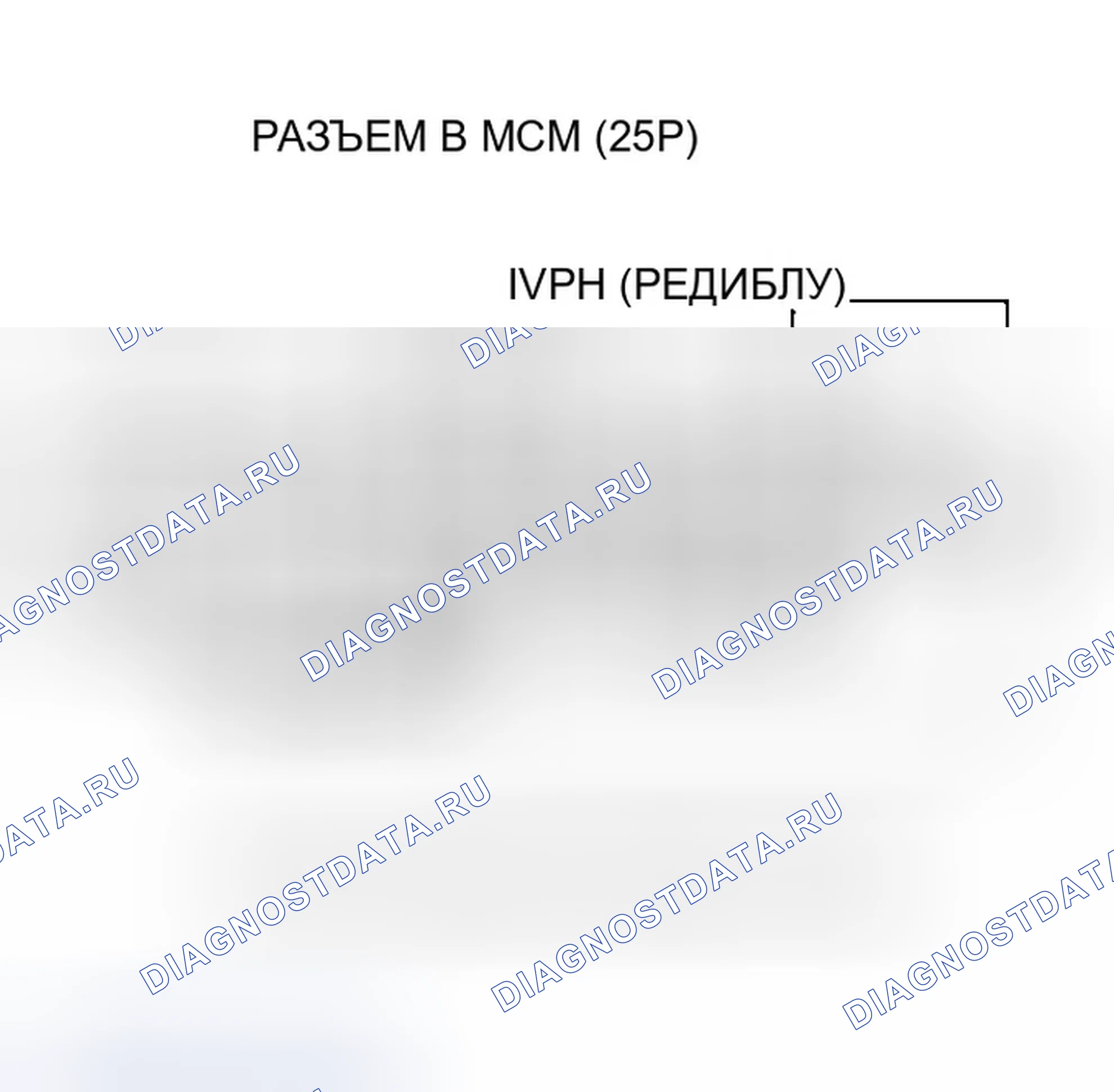 Рис. 285: расшифровка кода ошибки P0A62 (27): Ток двигателя V Фазовая сигнальная цепь высокого входа; расшифровка кода ошибки P1583 (27): Ток двигателя V Фа. Honda Insight ZE1