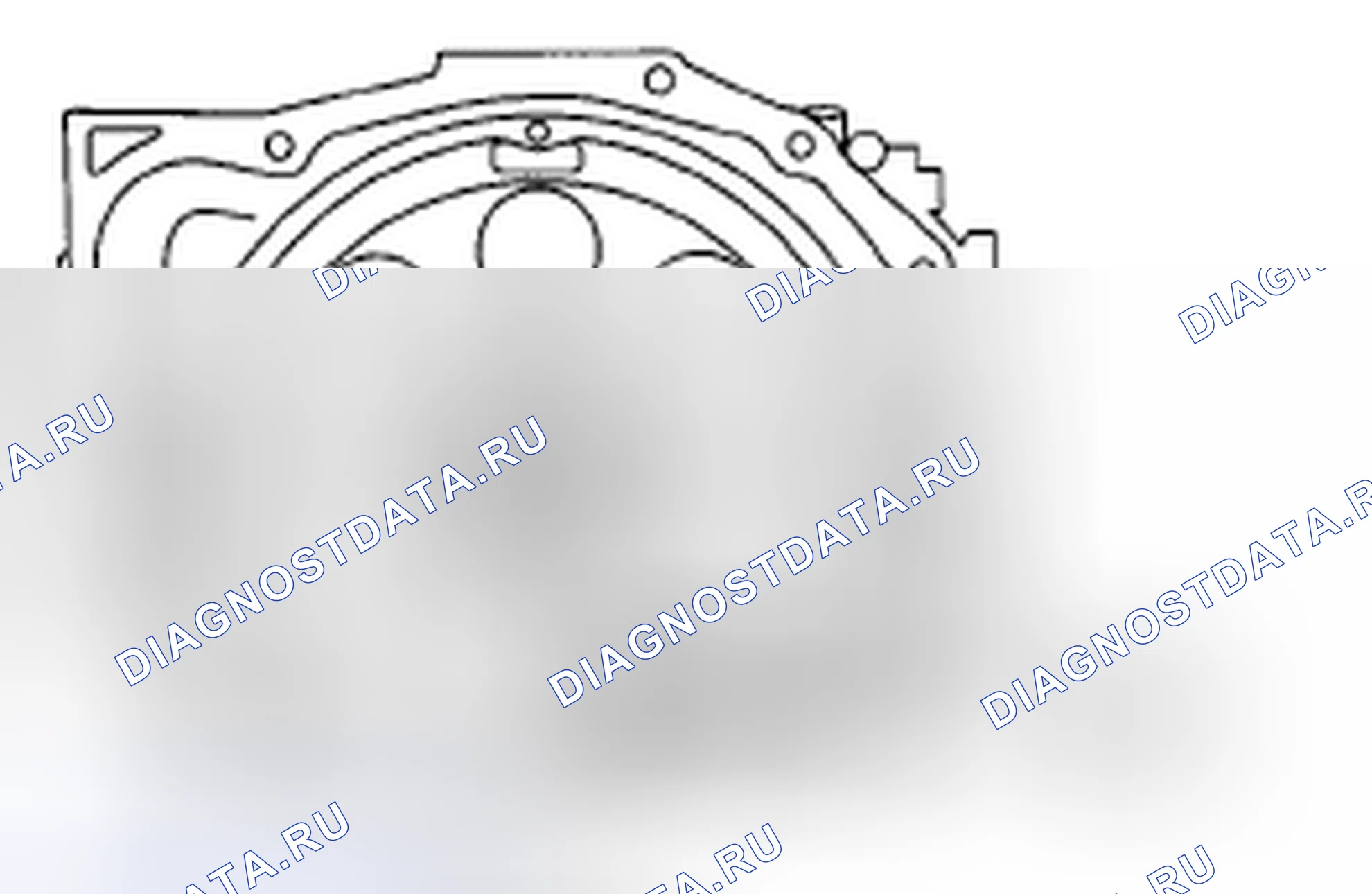 Рис. 564: ДЕМОНТАЖ. Subaru Outback BP рестайлинг