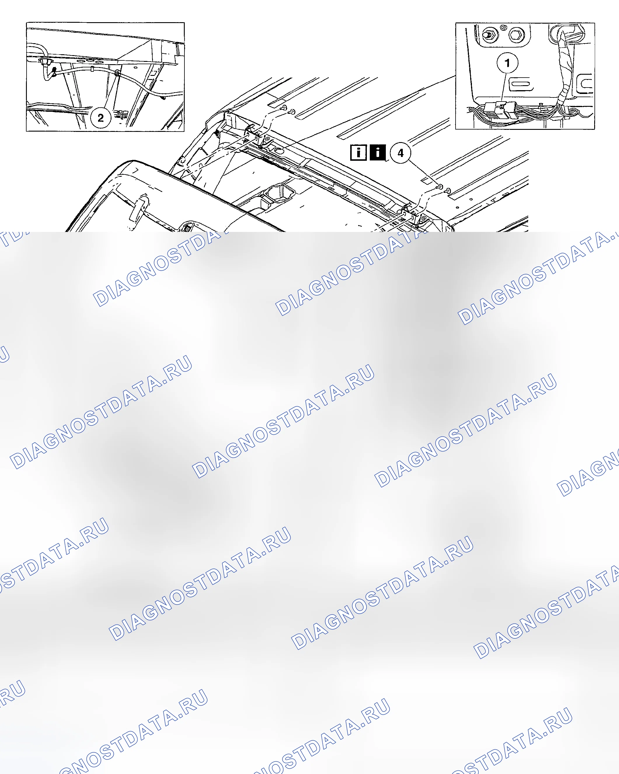 Рис. 98: Демонтаж и монтаж. Hyundai Nexo I