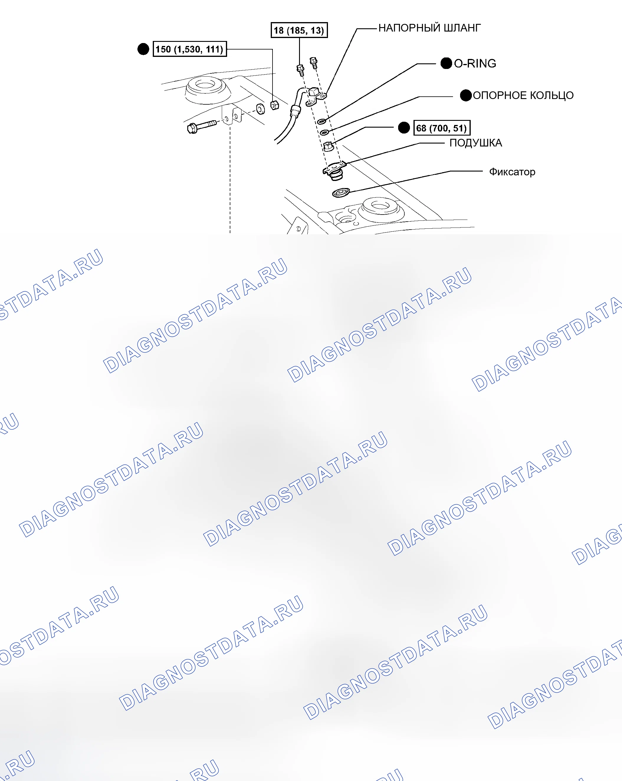 Рис. 30: КОМПОНЕНТЫ. Toyota Land Cruiser 100 рестайлинг 2