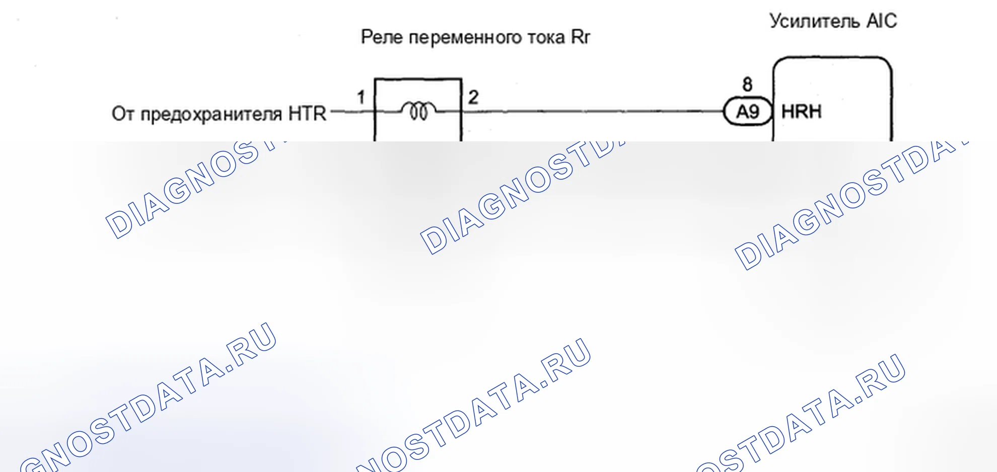 Рис. 101: электросхема. Toyota Sienna II рестайлинг