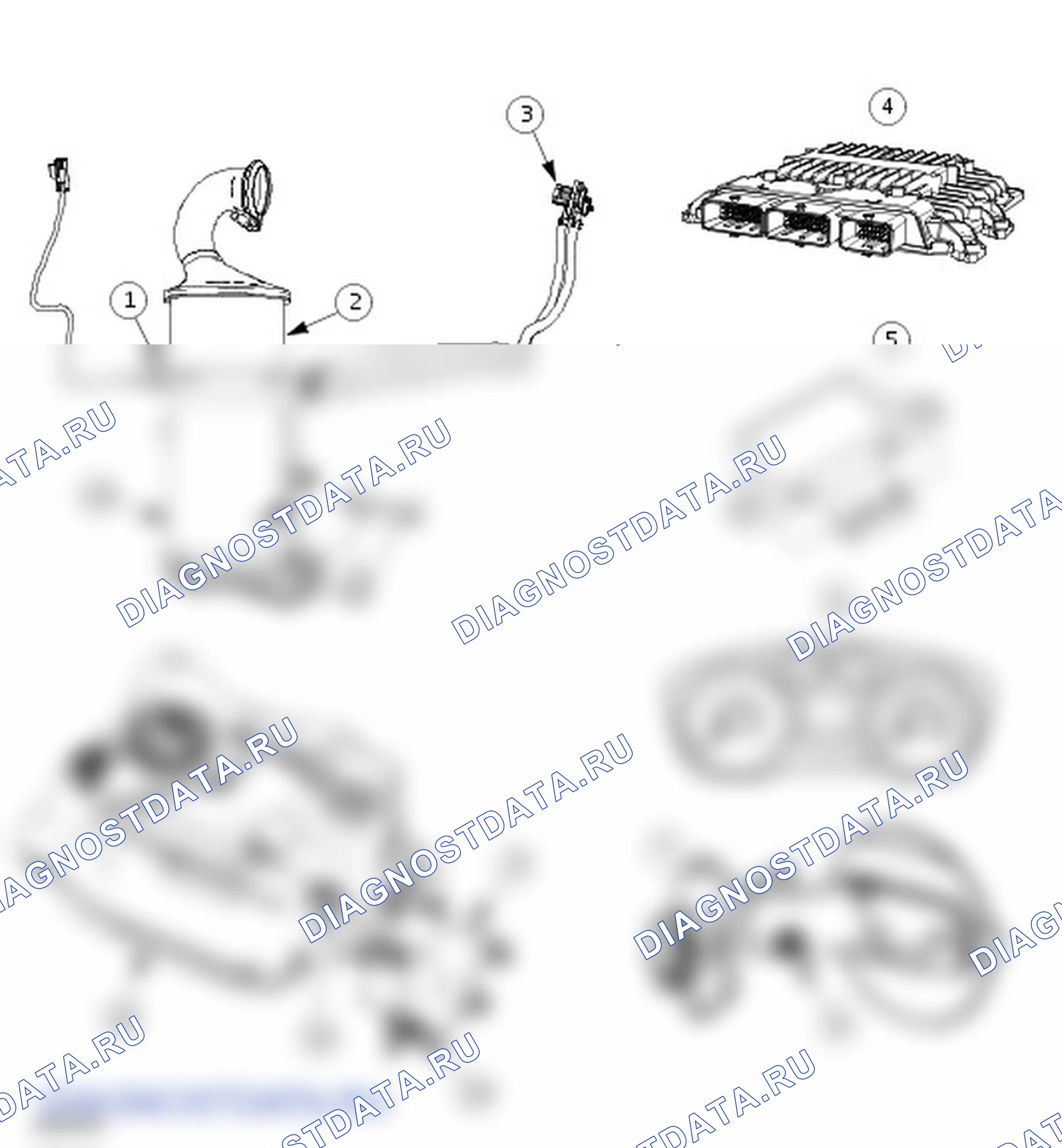 Диагностика системы топливоподачи. Ford C-MAX I рестайлинг