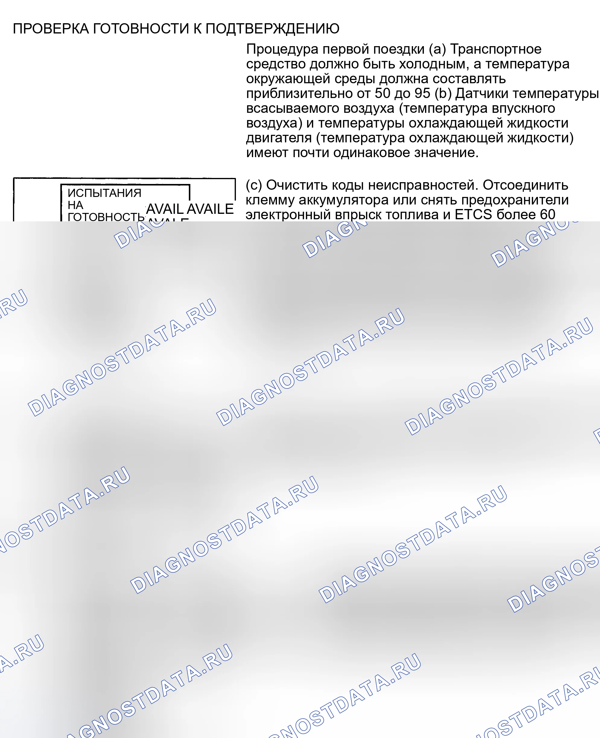 Рис. 761: Проверка готовности к подтверждению. Toyota 4Runner IV