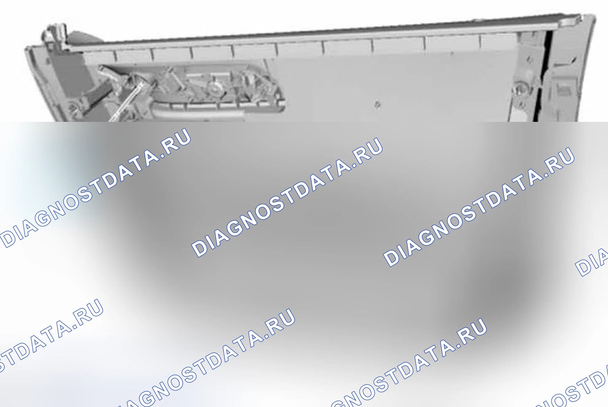 Рис. 50: Разнесенный вид. Ford Explorer V