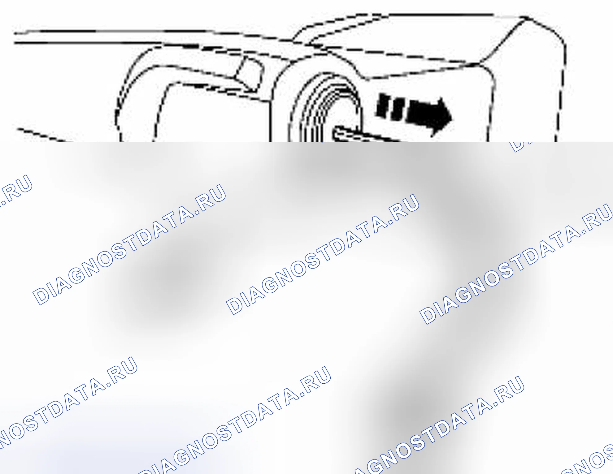 Рис. 30: Сигнализатор уровня шайбы: демонтаж и монтаж. Suzuki Equator I