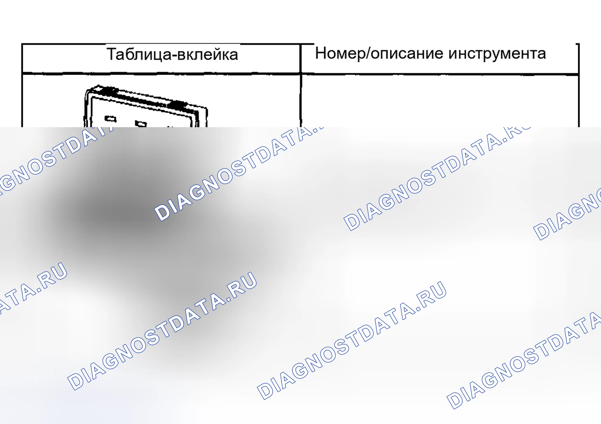 Рис. 7: Специальные инструменты и оборудование. Hyundai Venue I