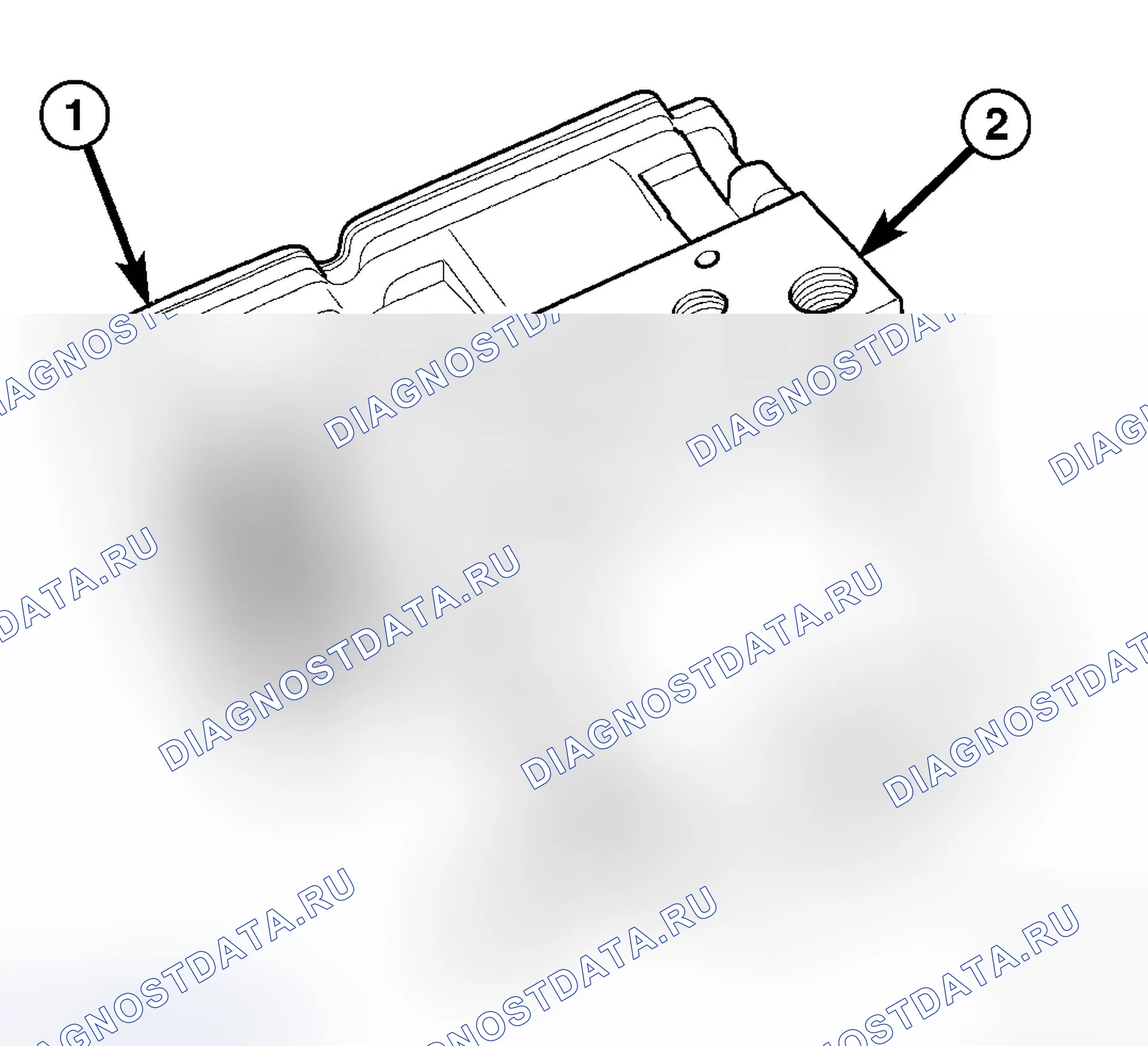 Рис. 170: МОДУЛЬ АНТИБЛОКИРОВОЧНОГО ТОРМОЗА. Dodge Magnum I рестайлинг