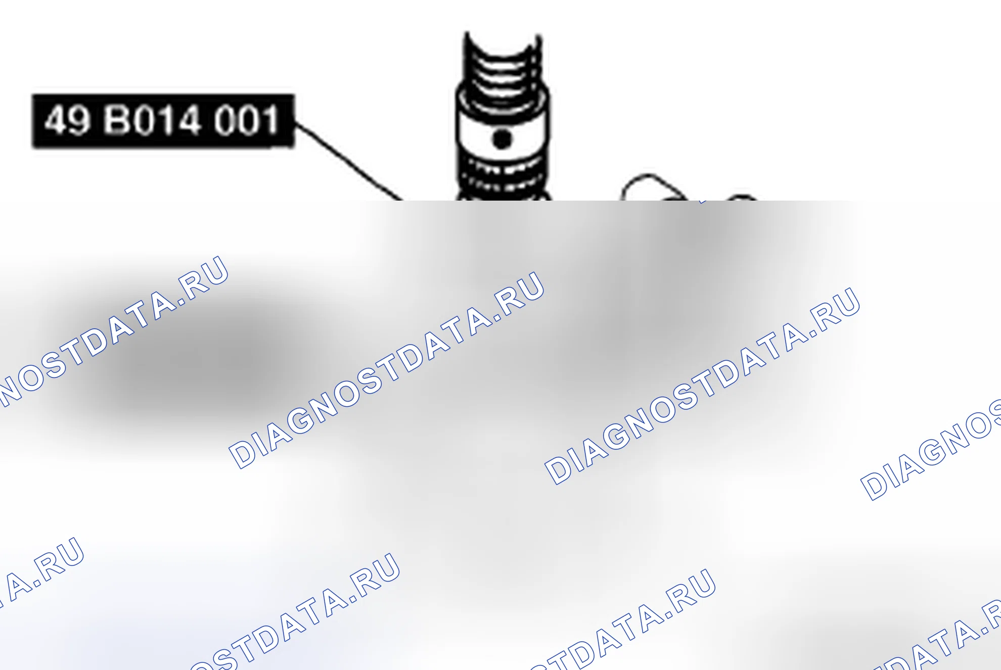Рис. 12: Примечание по разборке подшипника. Mazda CX-7 I