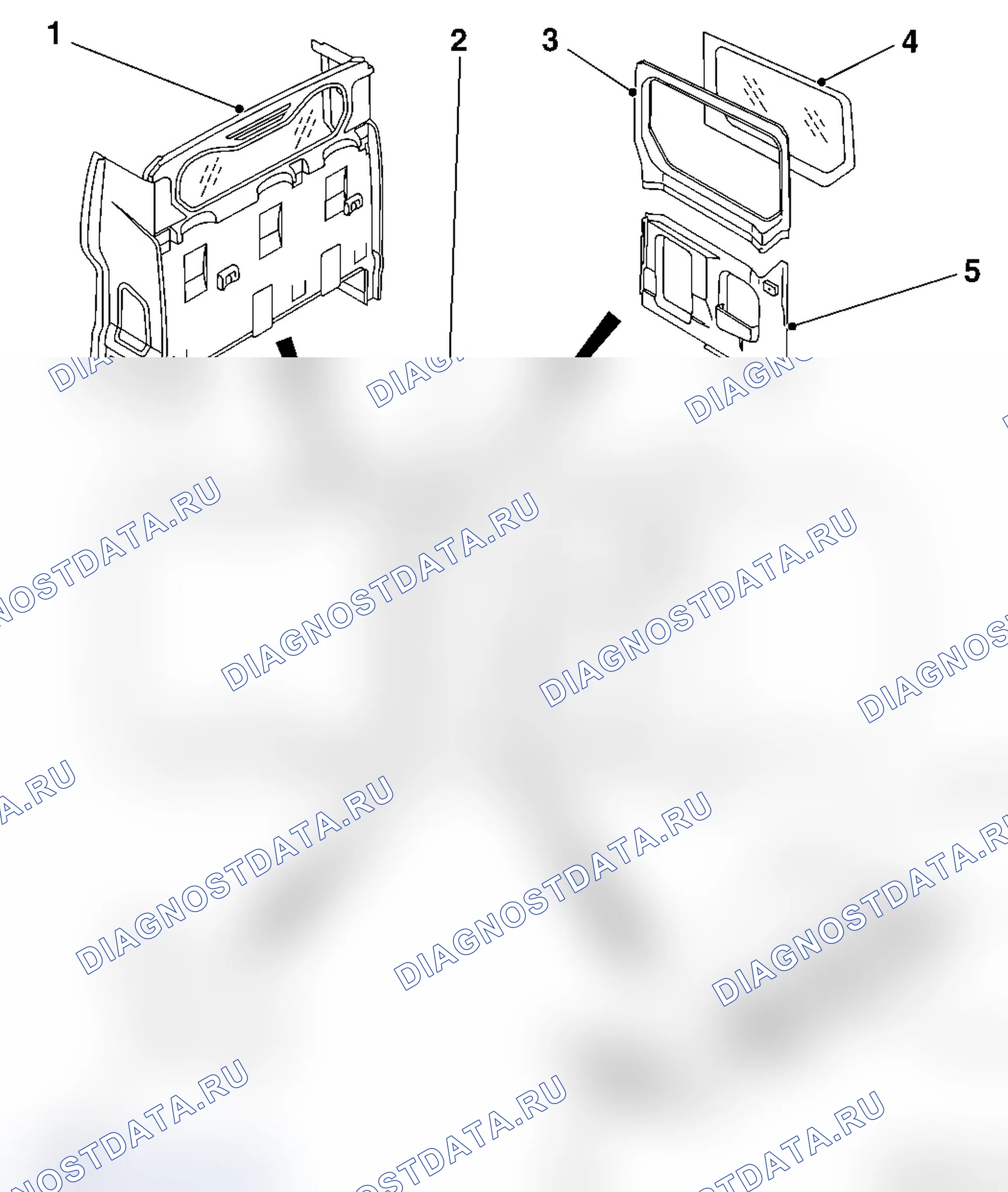 Идентификационная схема (K2F). Opel Vivaro A