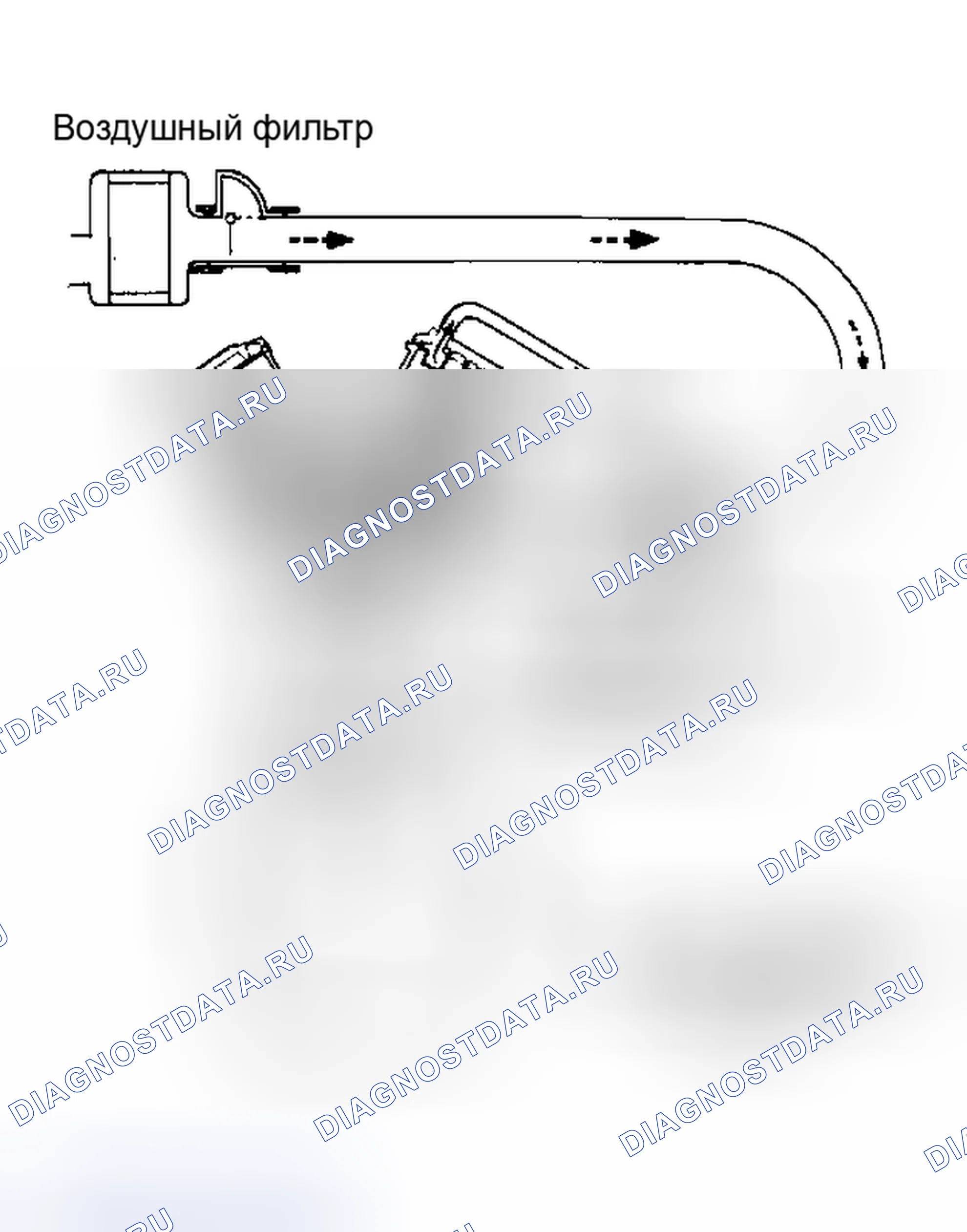 Рис. 3: Система вентиляции картера (Cressida и Supra). Toyota Camry V10