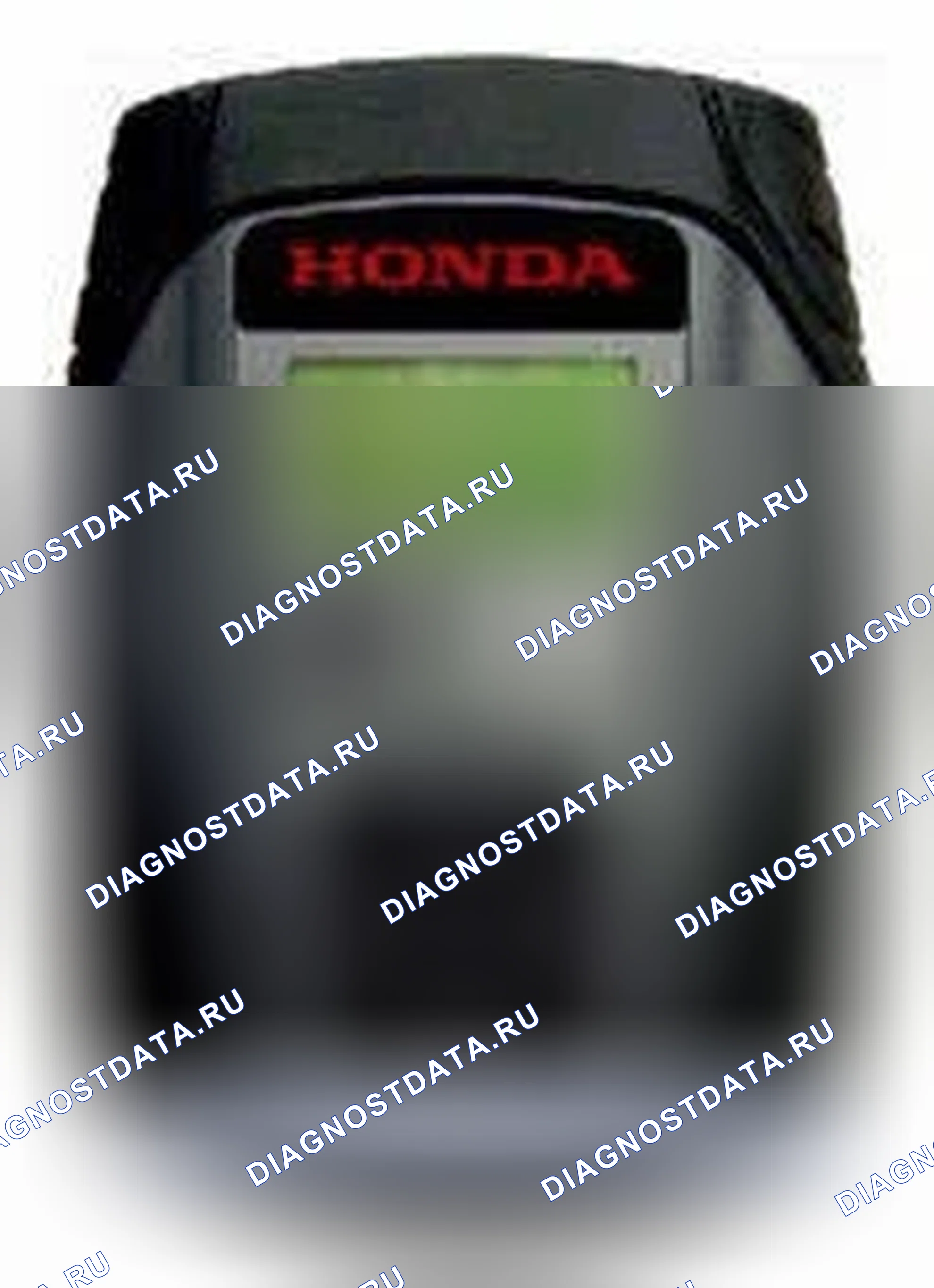 Рис. 540: Обновление блока SRS. Honda CR-V IV
