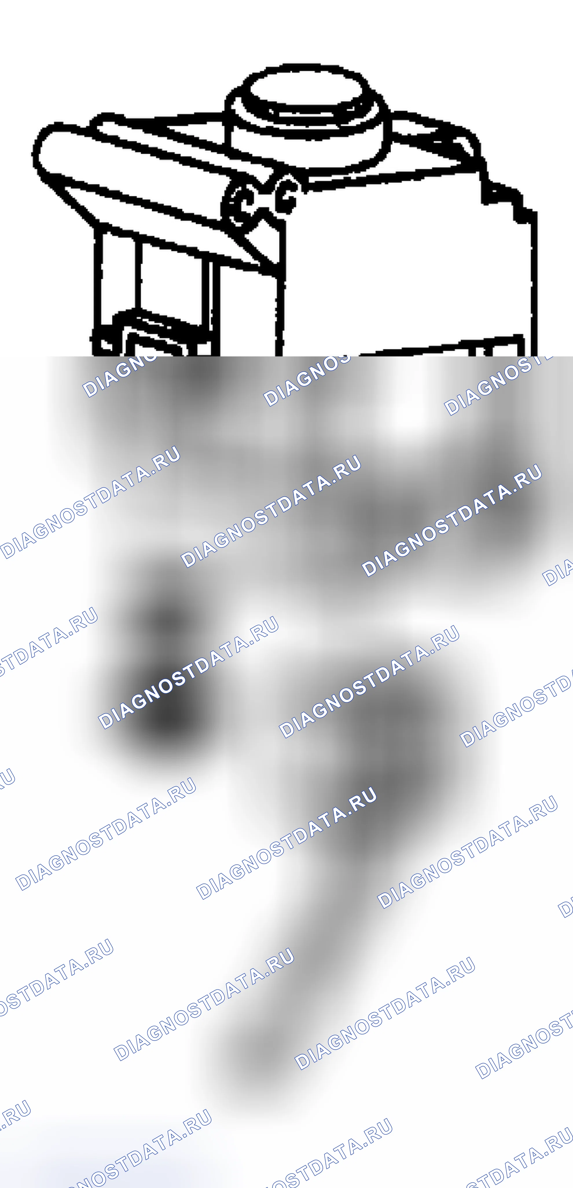 Рис. 314: Демонтаж и монтаж. Ford Pickup F250 Super Duty I