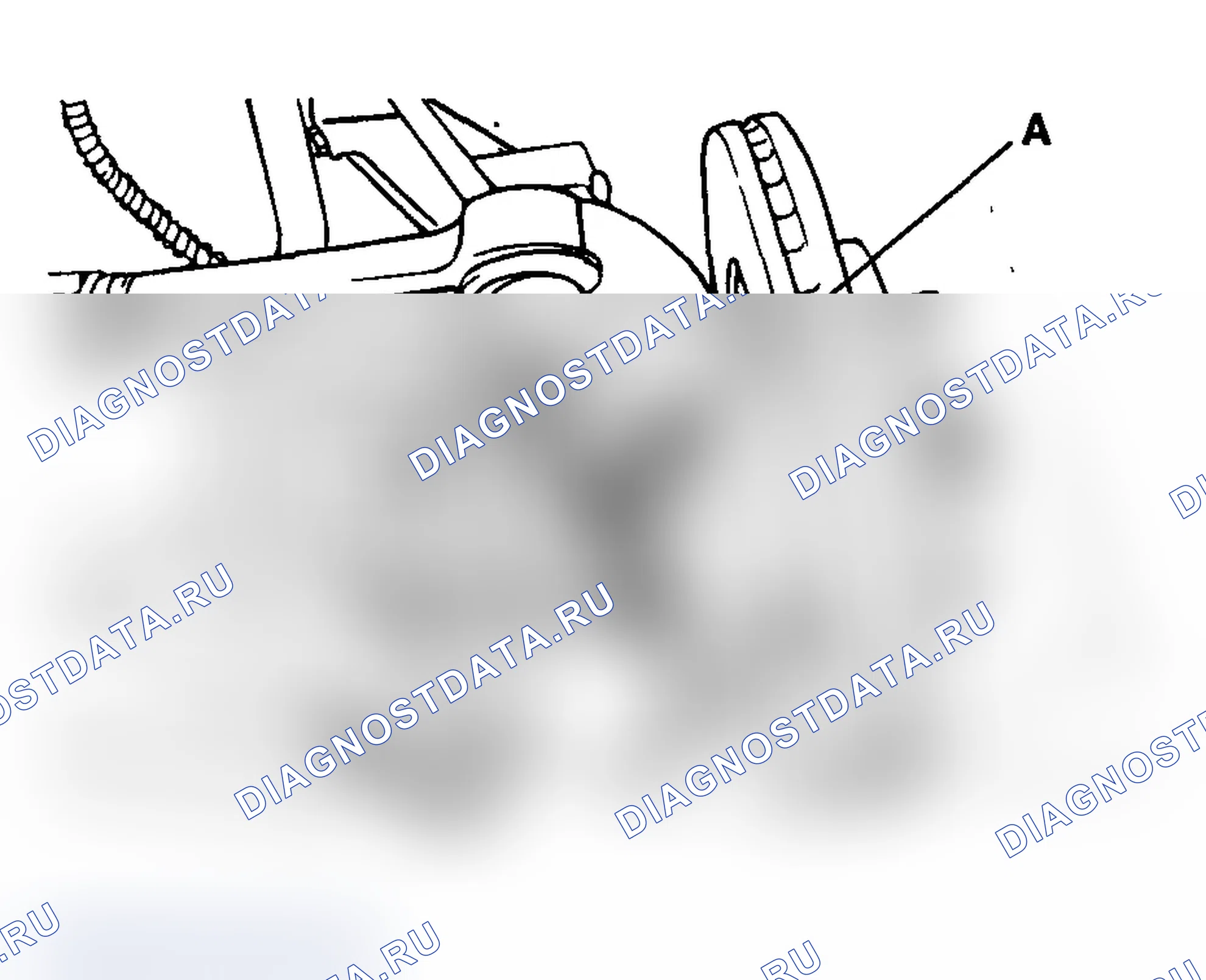 Рис. 20: ДАТЧИК СКОРОСТИ ПЕРЕДНЕГО КОЛЕСА. Hyundai Santa Fe I
