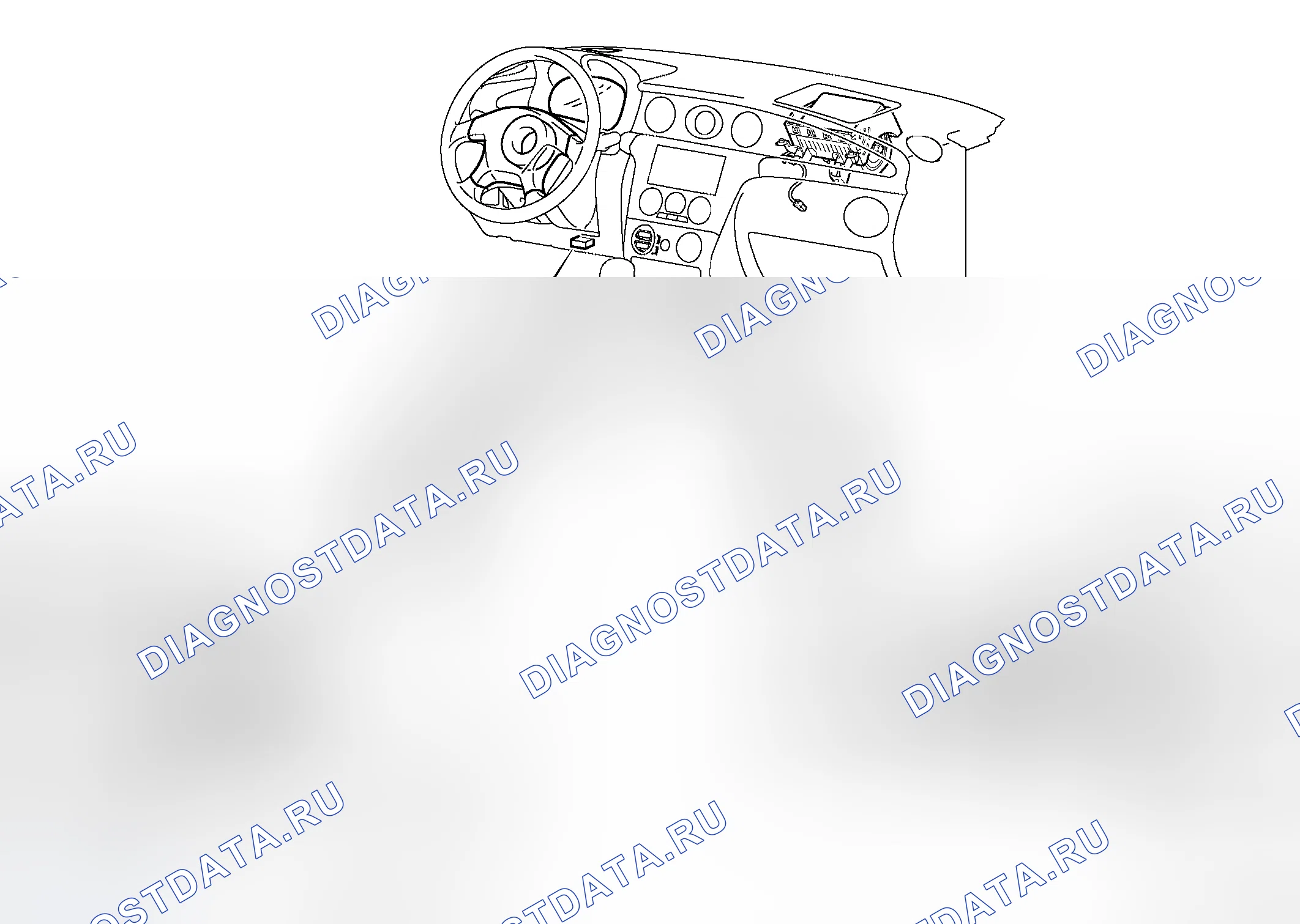 Рис. 391: РАСПОЛОЖЕНИЕ КОМПОНЕНТОВ. Honda Envix I