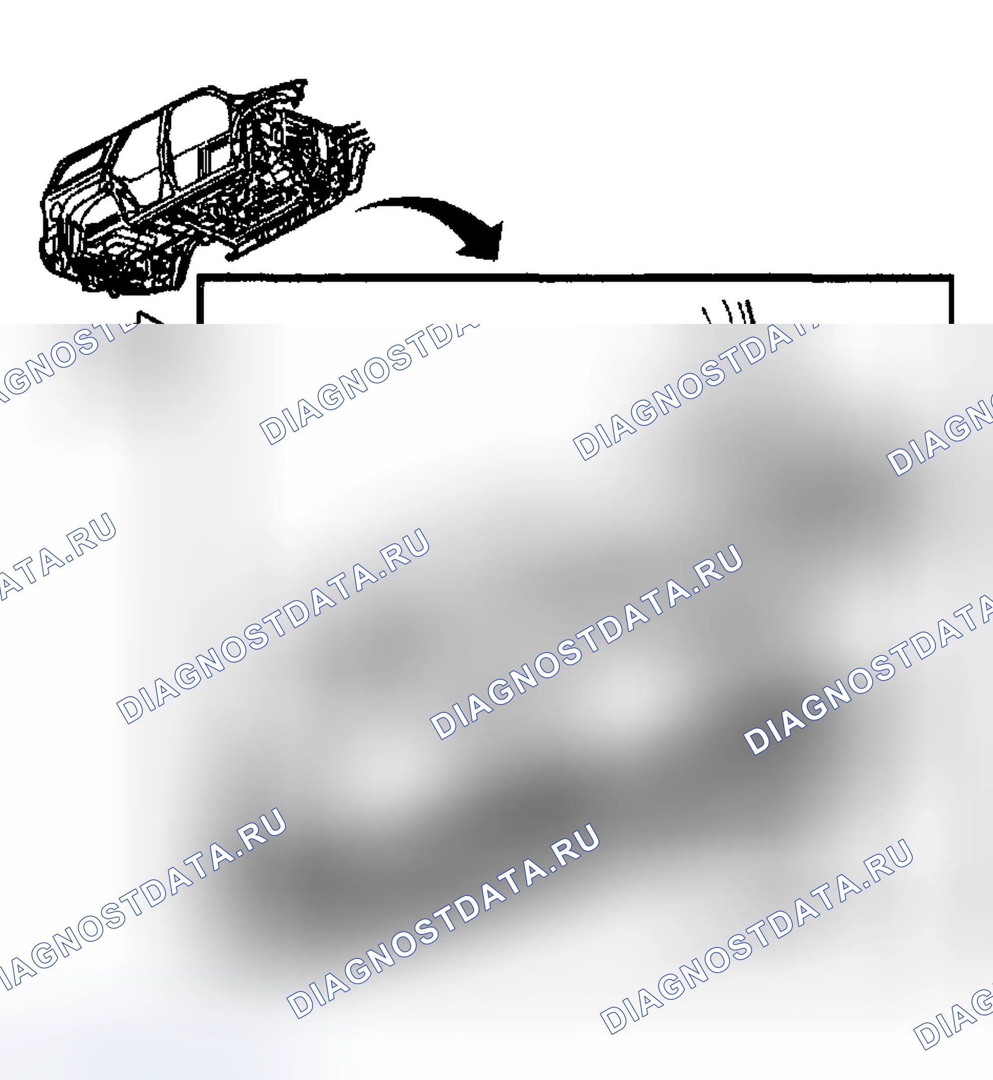 Рис. 44: Порядок демонтажа. Chevrolet TrailBlazer I