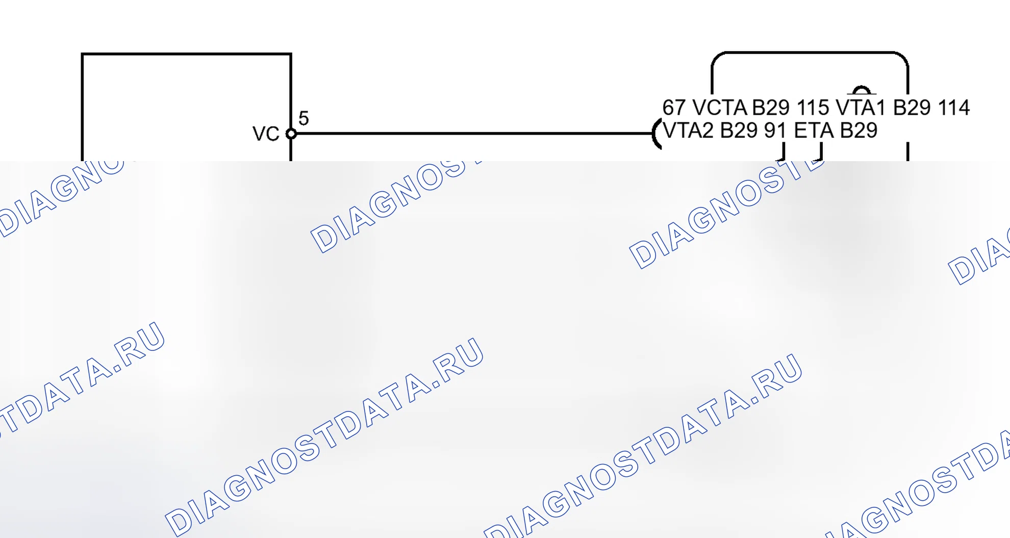 Рис. 322: электросхема. Toyota Matrix E140