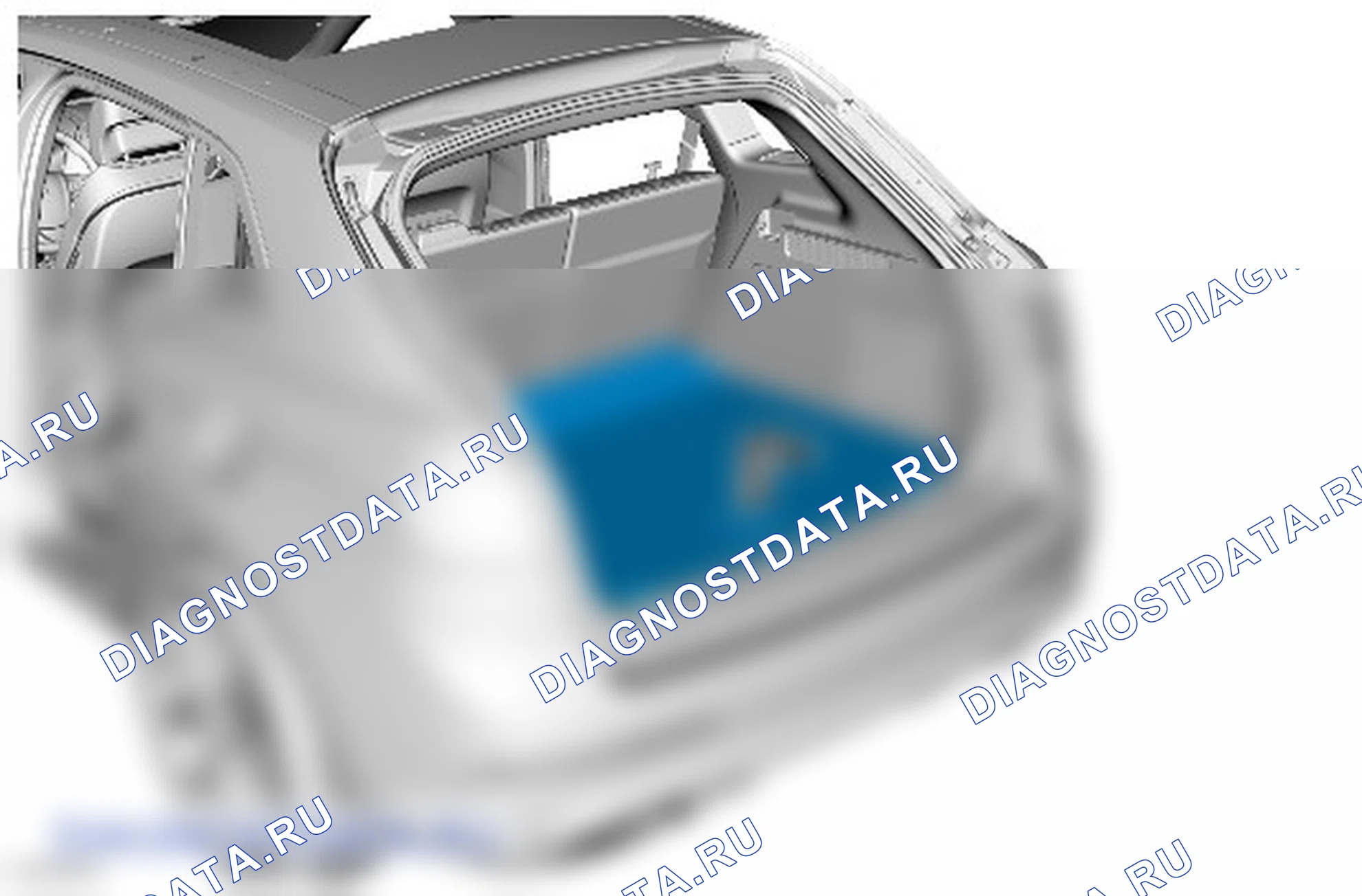 Как снять и установить спинку заднего сиденья. Ford Edge II