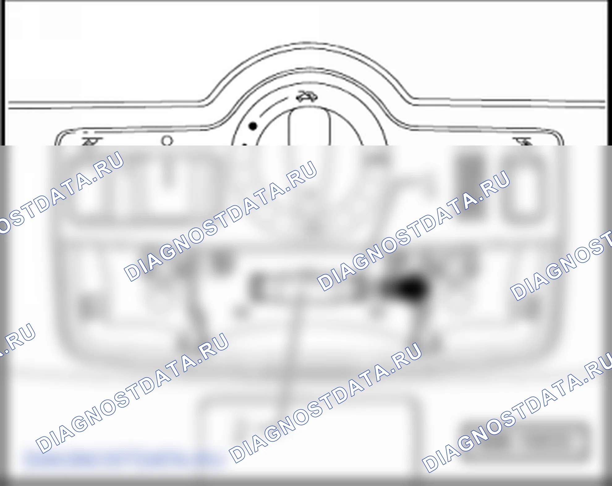 Подсветка и выключатели в обивке потолка. Volkswagen Touran I