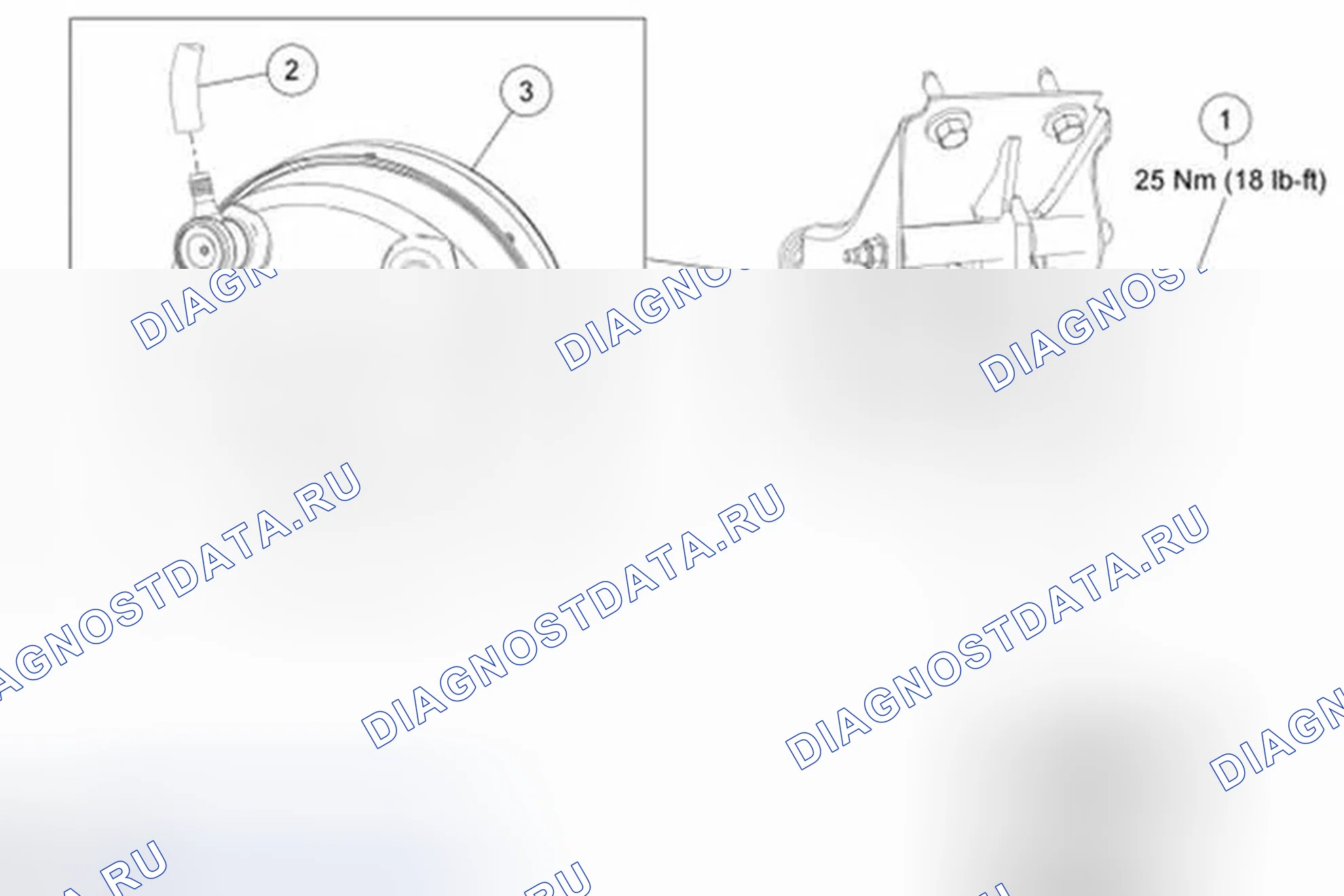Рис. 27: Усилитель тормозов. Ford Ranger II рестайлинг