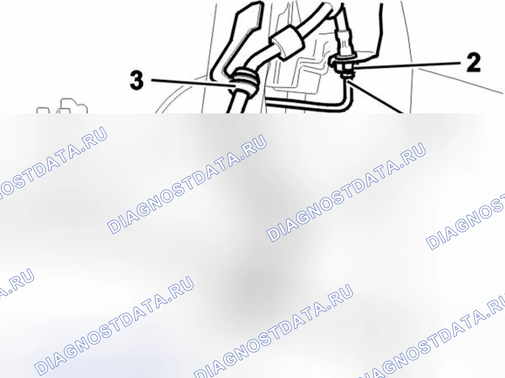 Рис. 98: СНЯТИЕ ТОРМОЗНОГО ШЛАНГА. Volvo V50 I