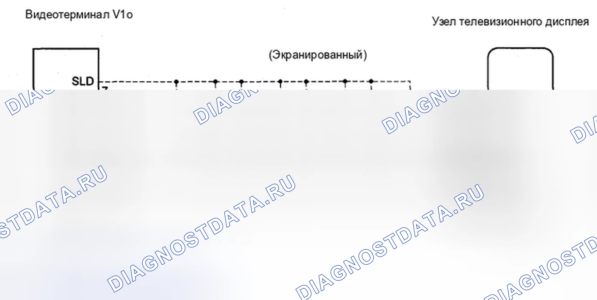 Рис. 54: электросхема. Toyota Sienna II рестайлинг