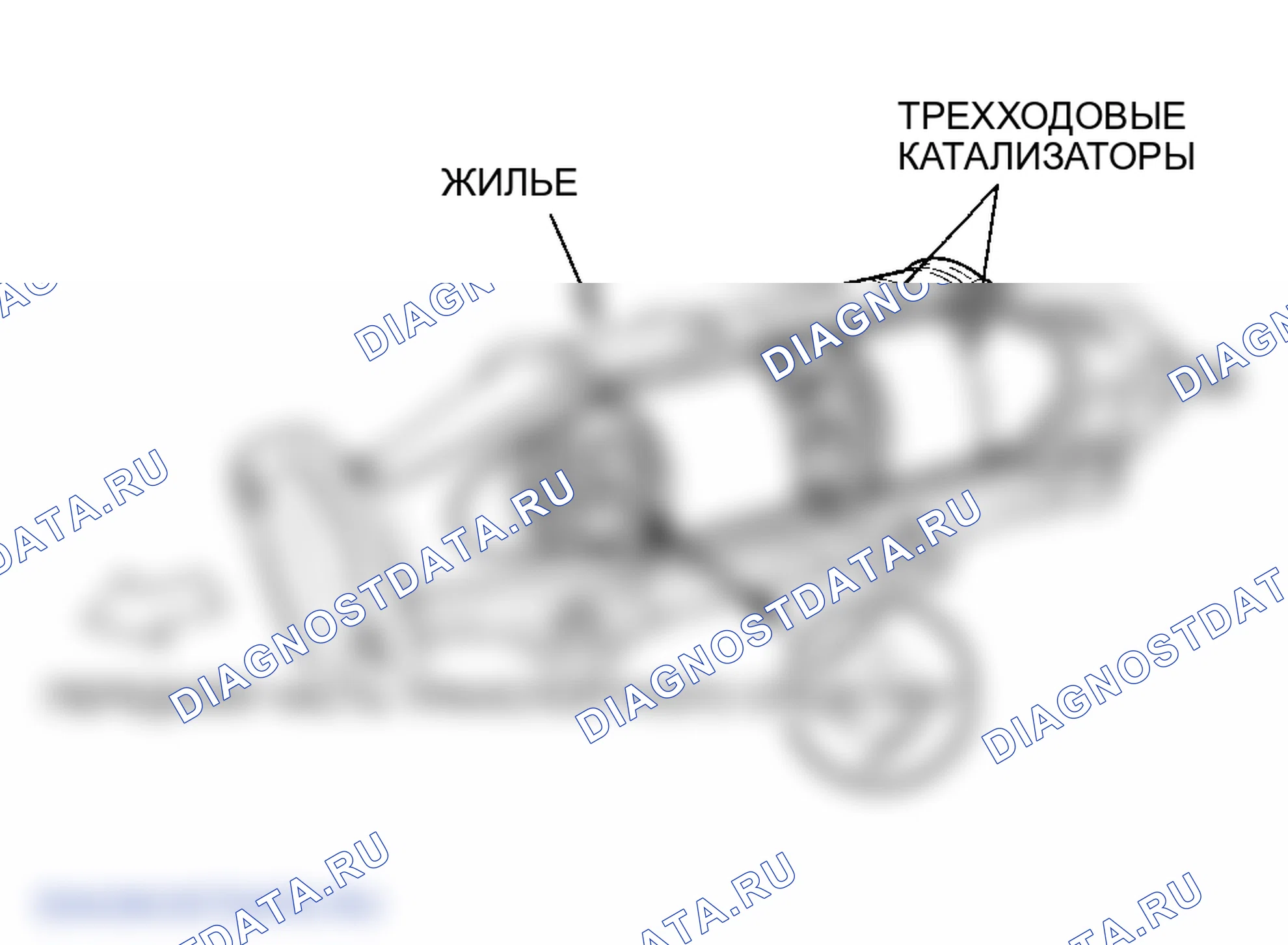 Рис. 34: TWC (Трехходовой каталитический конвертер). Honda S2000 AP2 рестайлинг