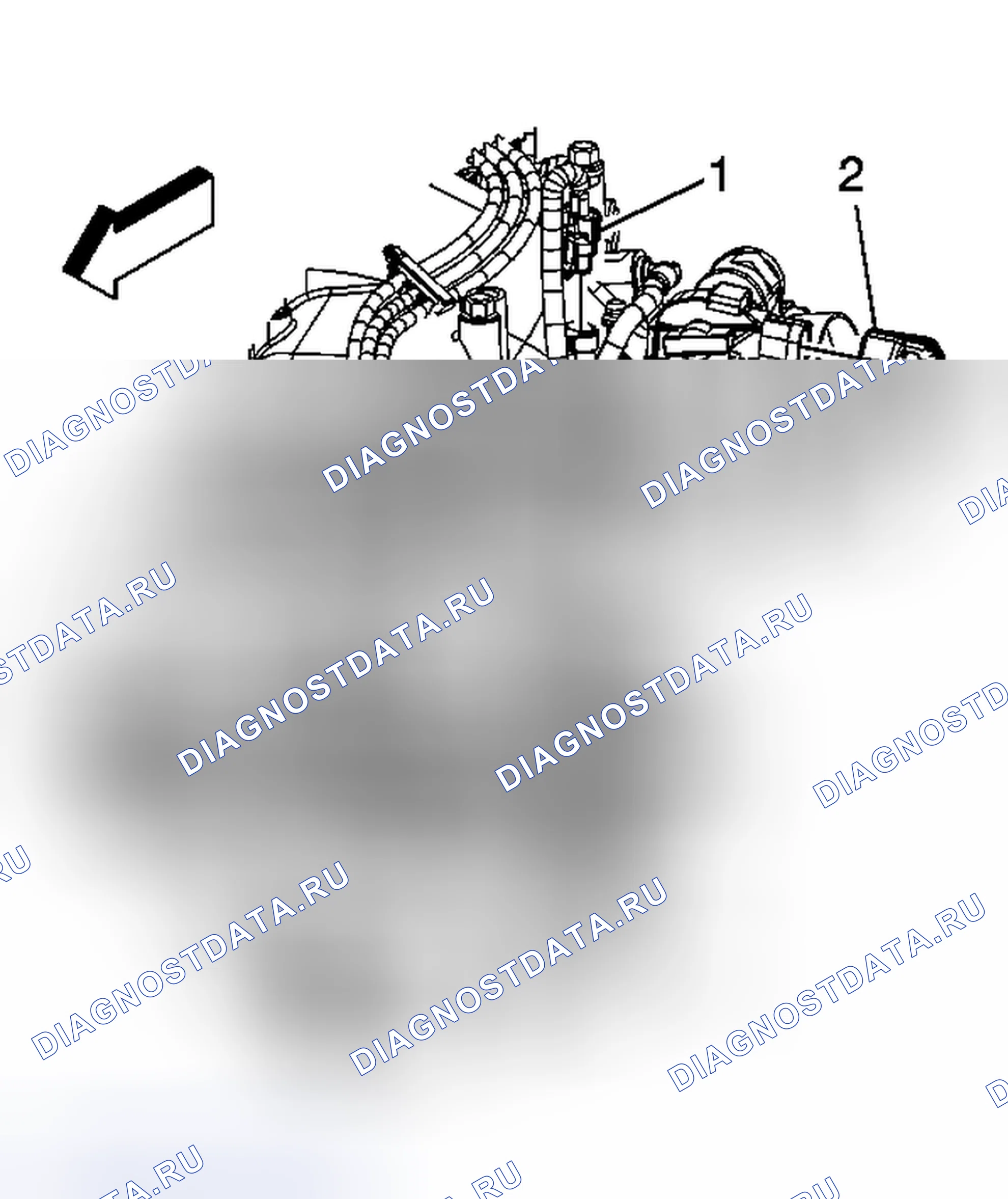 Рис. 22: Порядок демонтажа. Pontiac G6 I