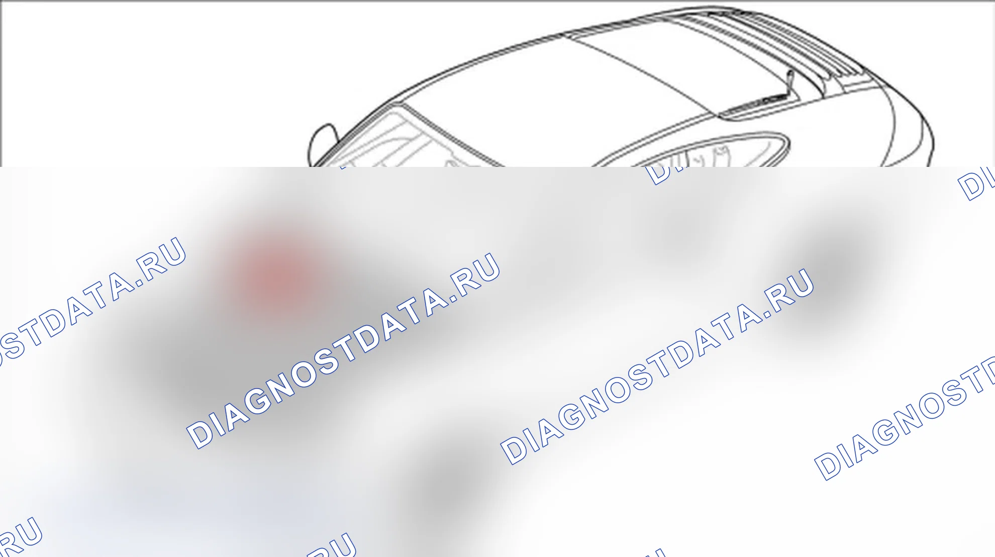 Рис. 336: Удаление самоклеящейся этикетки. Porsche 911 GT3 997