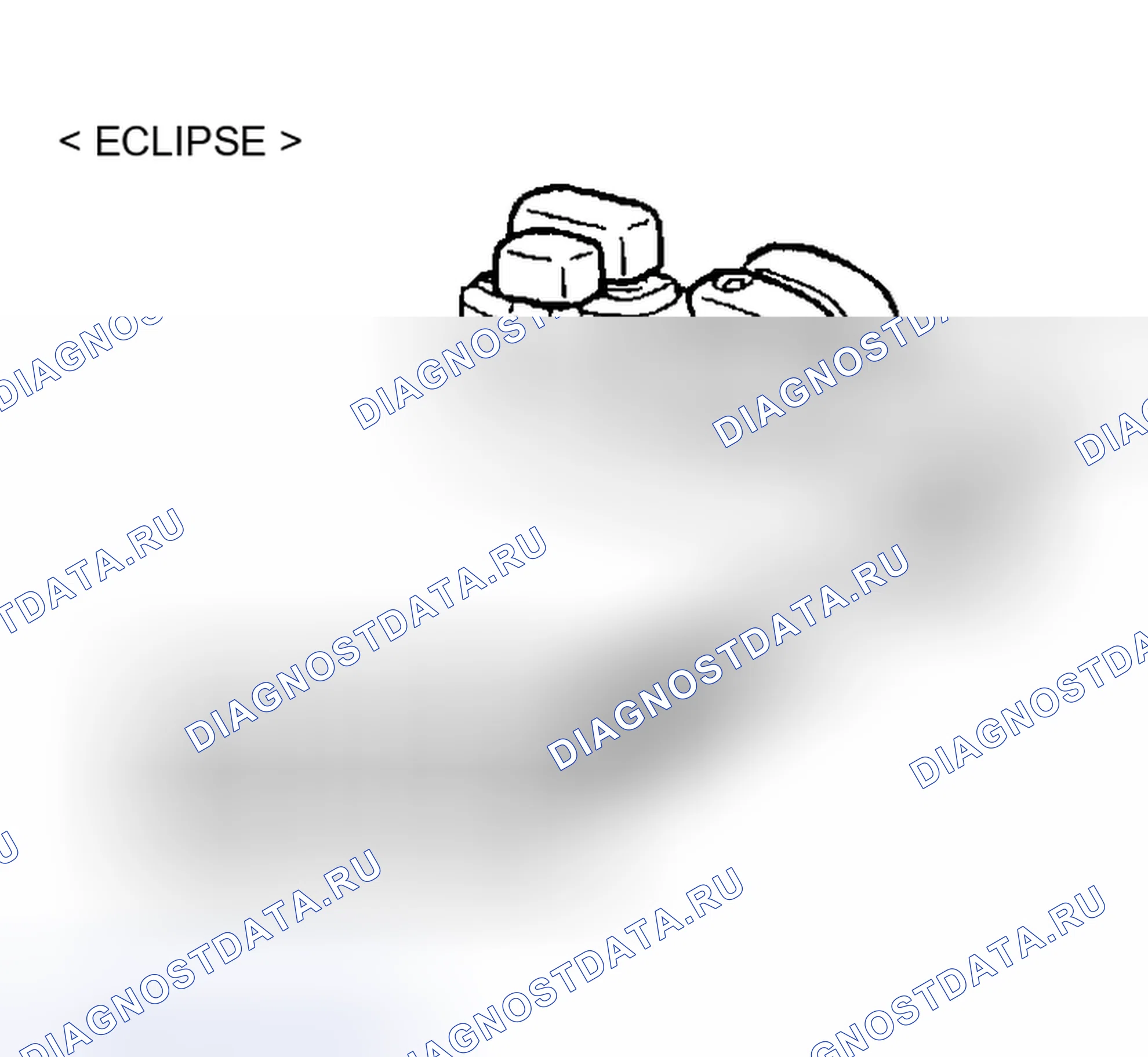 Рис. 15: ДИАГНОСТИКА стеклоподъёмников. Mitsubishi Eclipse III