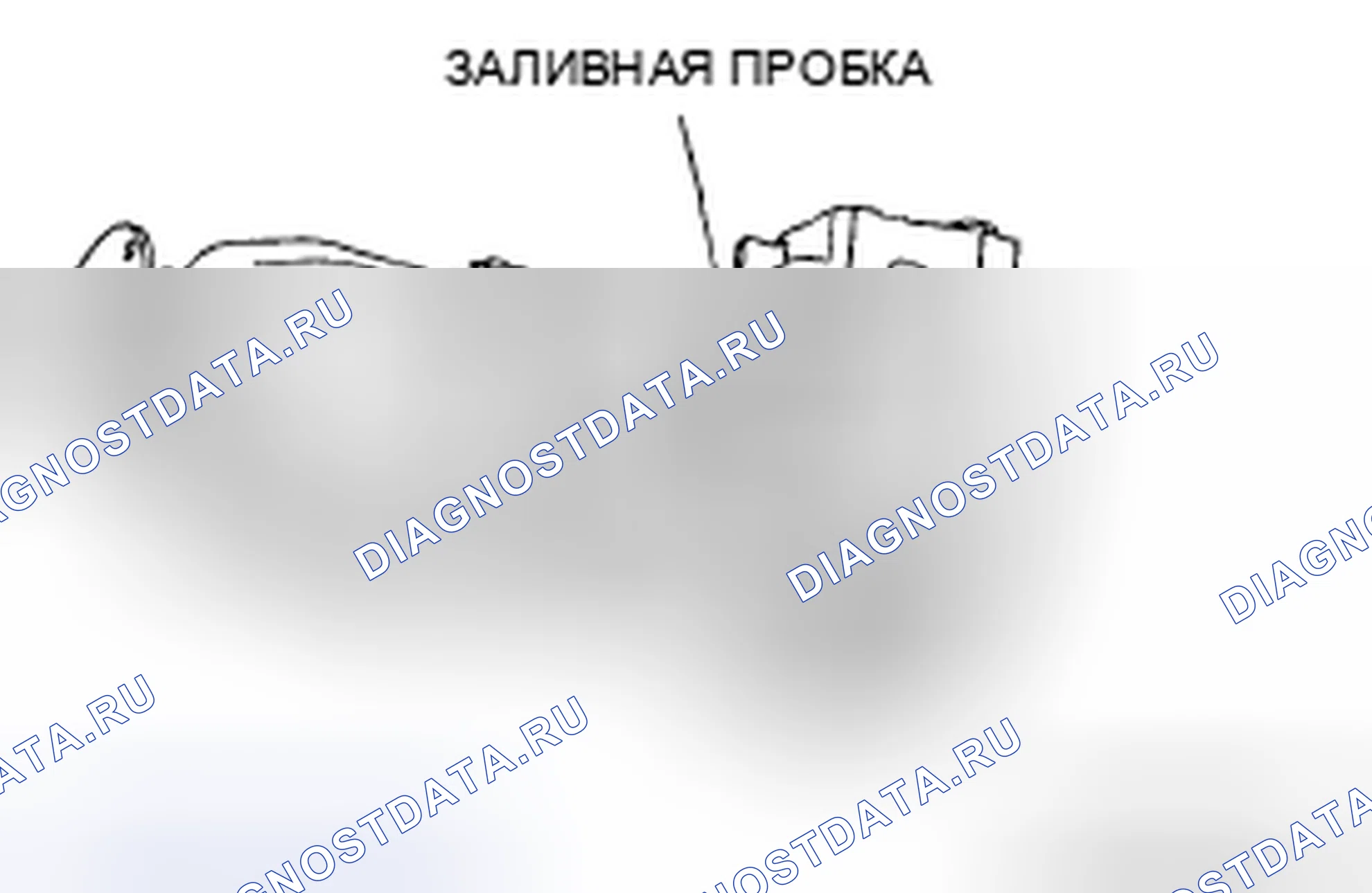 Рис. 2: ДИФФЕРЕНЦИАЛЬНЫЙ КОНТРОЛЬ МАСЛА. Mazda CX-9 I