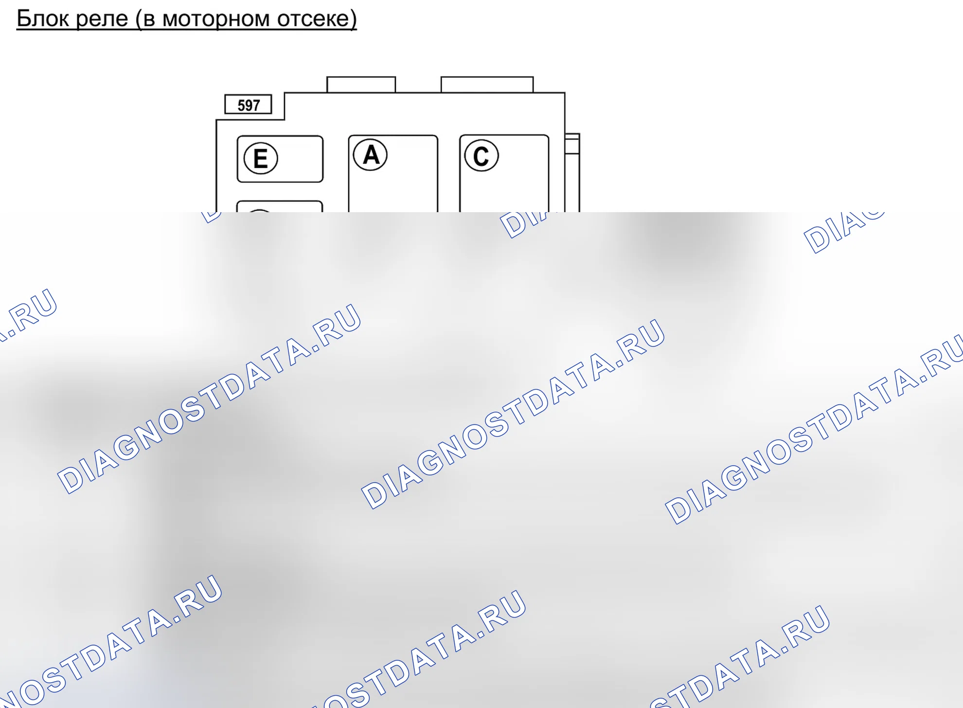 ЦЭКБС pack luxe 2005 (645) — раскладка. Renault Kangoo II