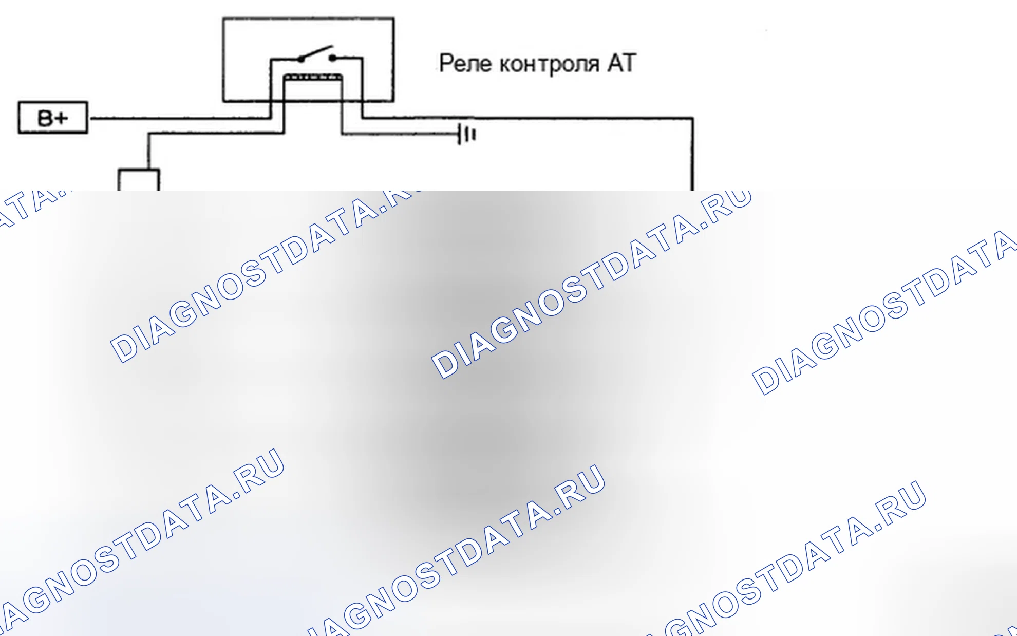 Рис. 156: Реле управления A / T. Hyundai Tucson I